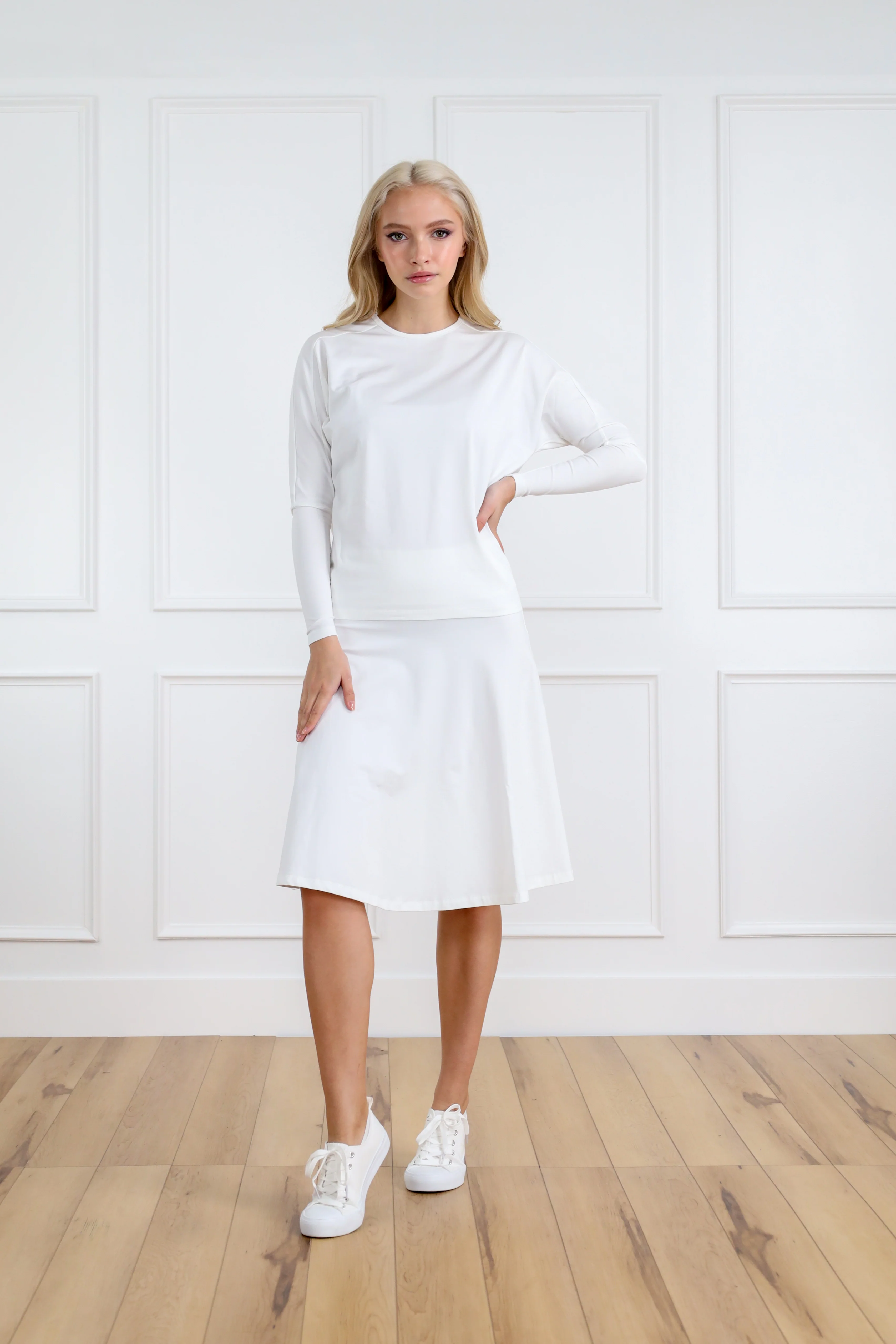 Jersey Basic Skirt - Image 4