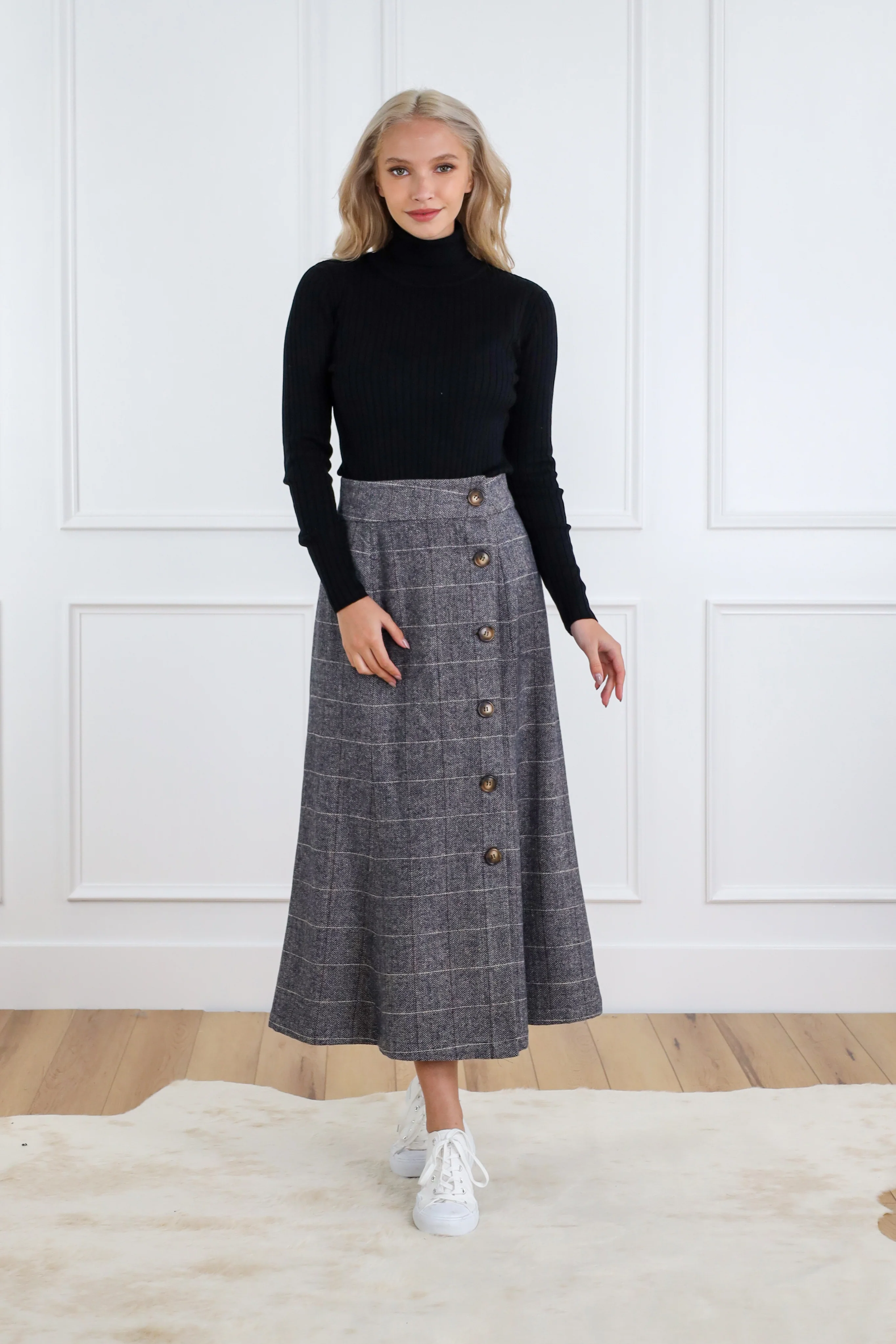 Basic Knit Turtleneck - Image 2