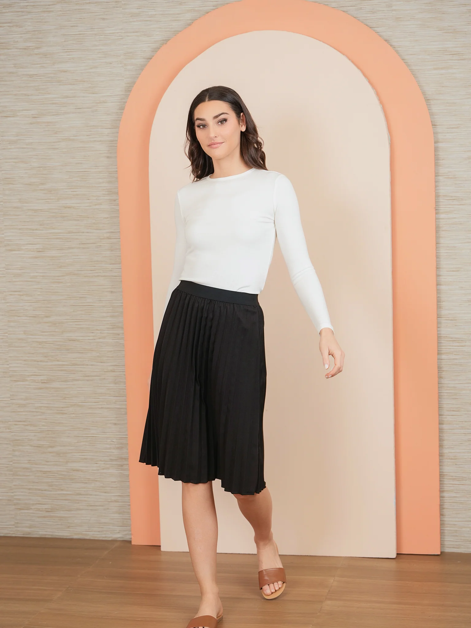 Soft Rib Basic Tee - Image 6