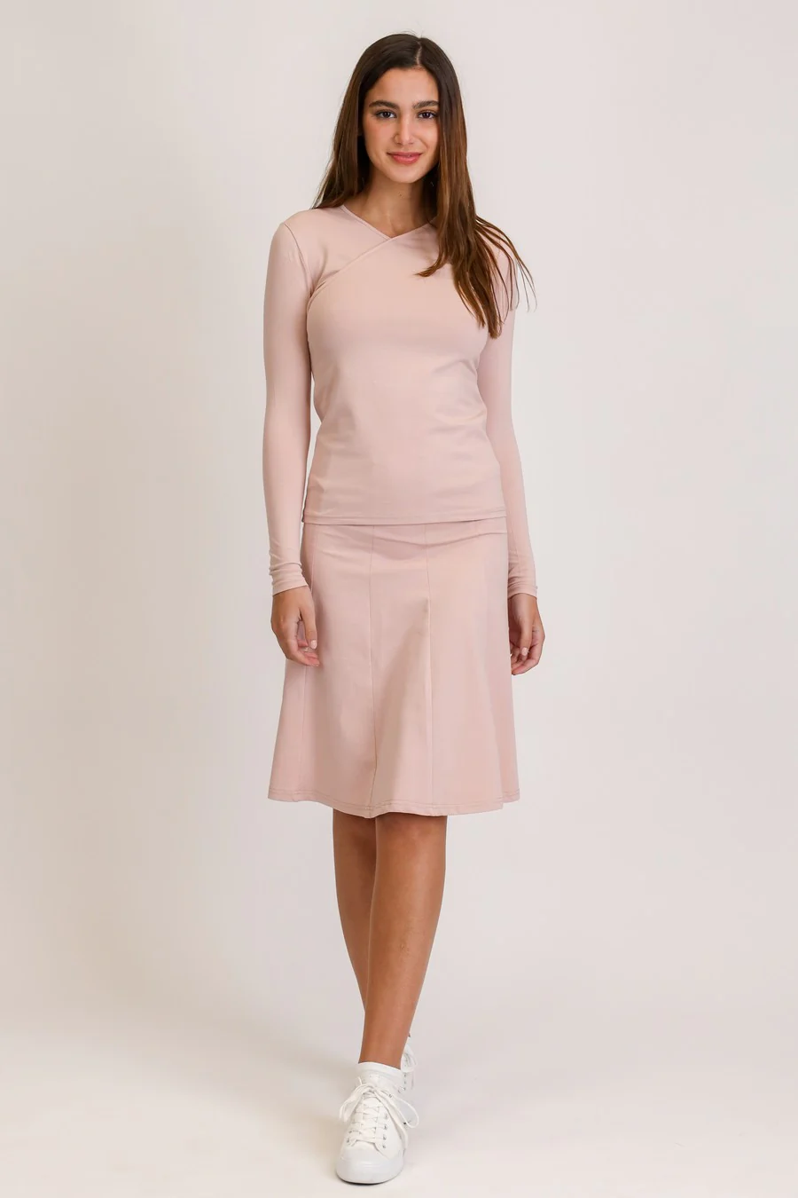 Jersey Panel Skirt - Image 12
