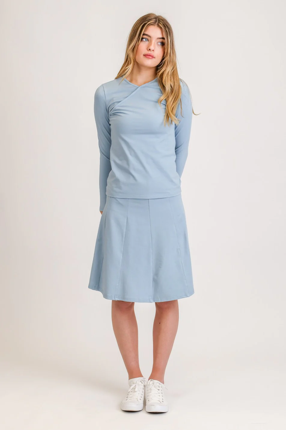 Jersey Panel Skirt - Image 9