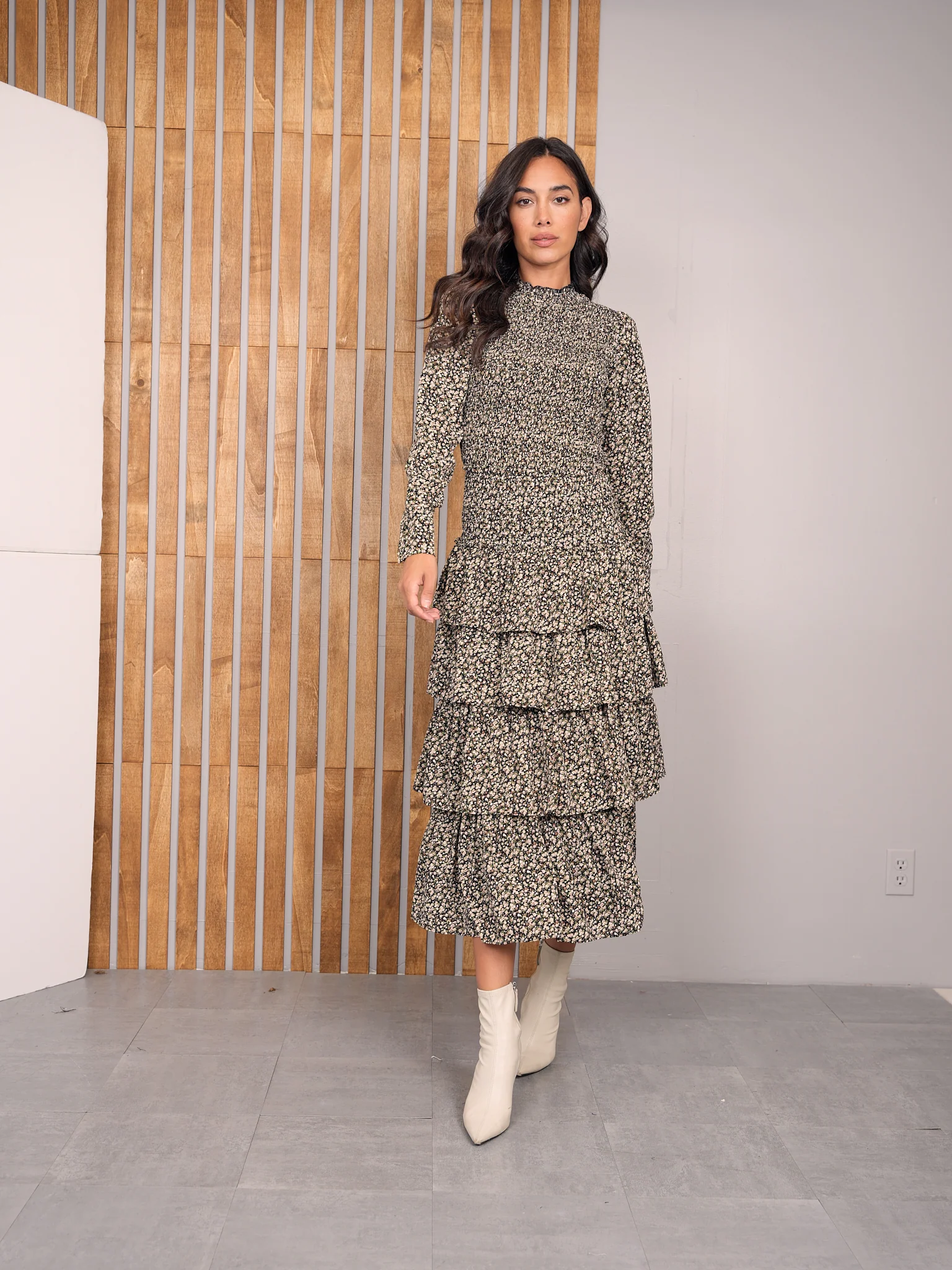 Print Smock Top - Image 3