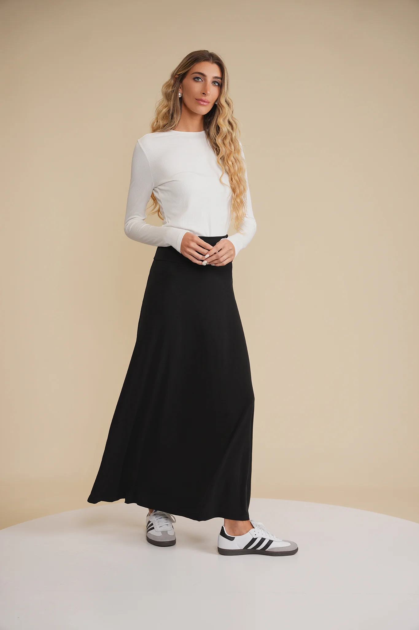 Maxi Slinky Skirt - Image 3