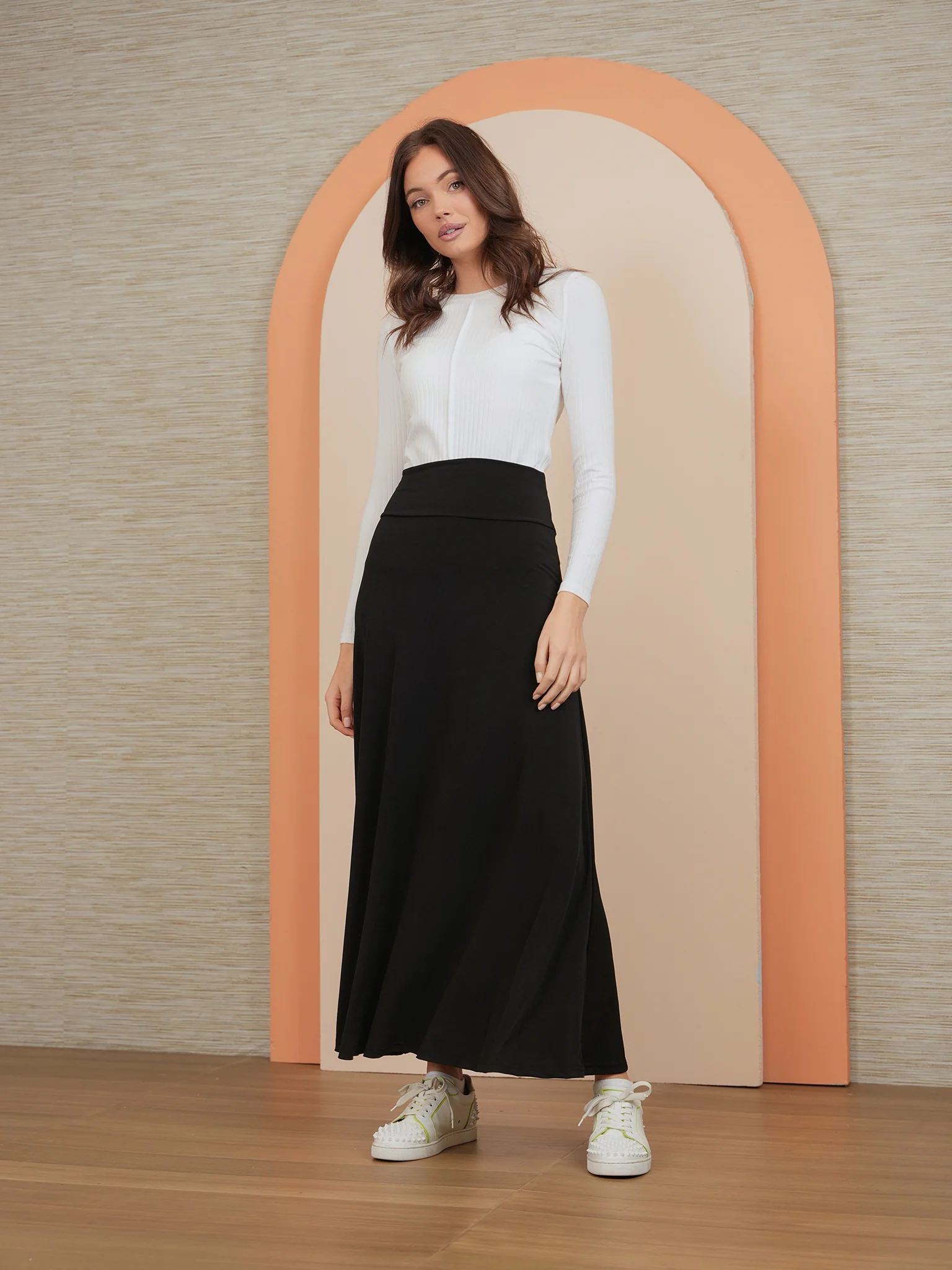Maxi Slinky Skirt - Image 6