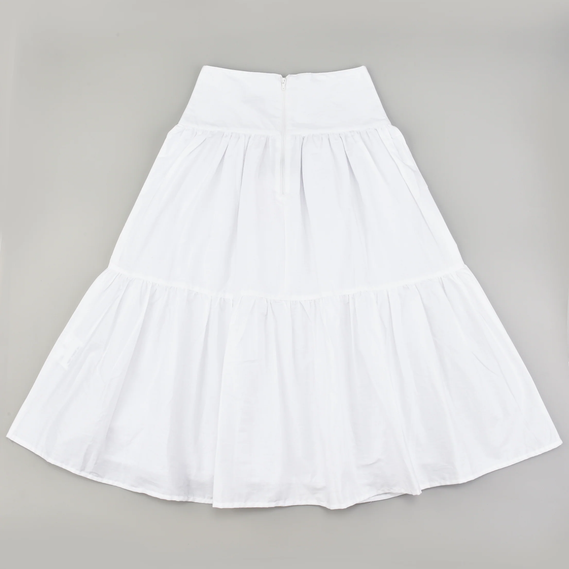 Tiered Button Skirt - Image 12