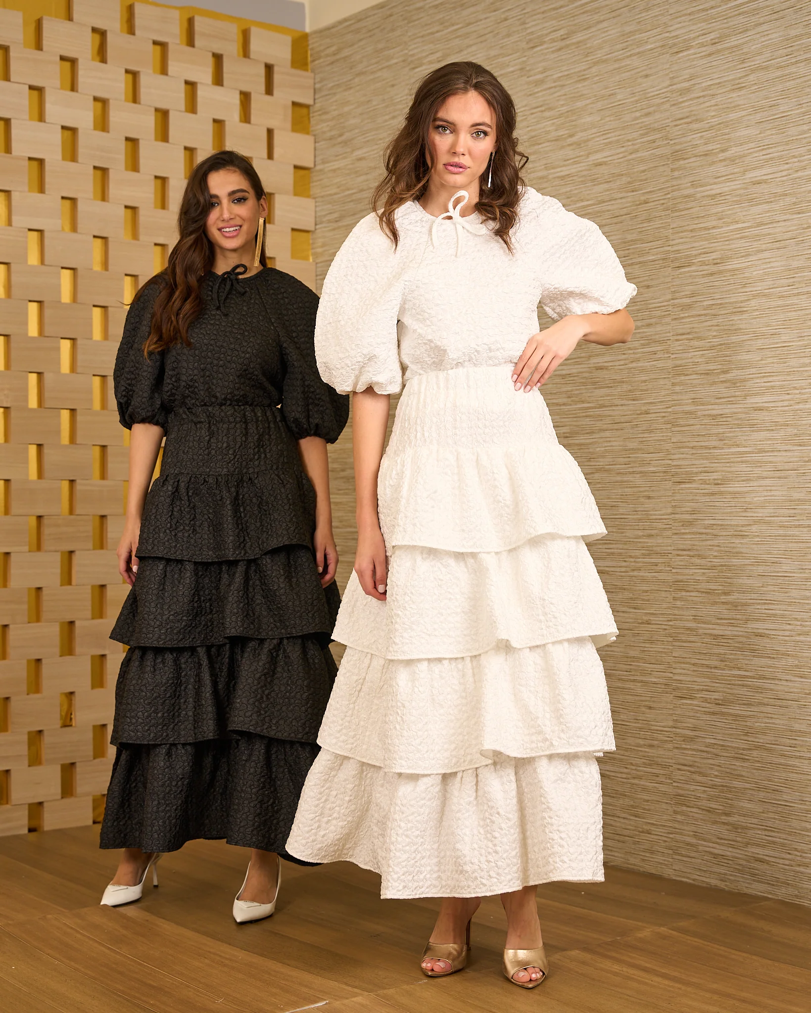 Textured Layered Skirt - Image 10