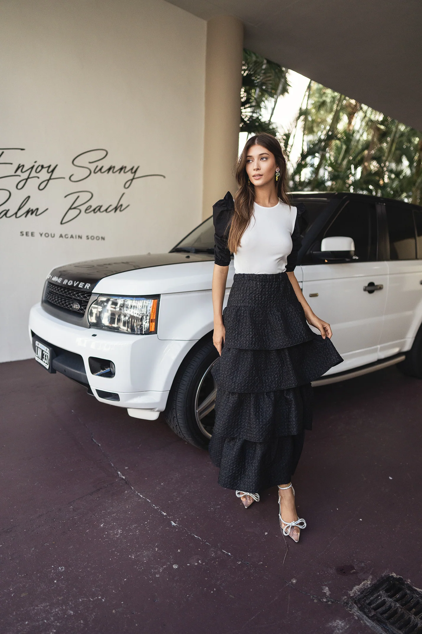 Textured Layered Skirt - Image 5