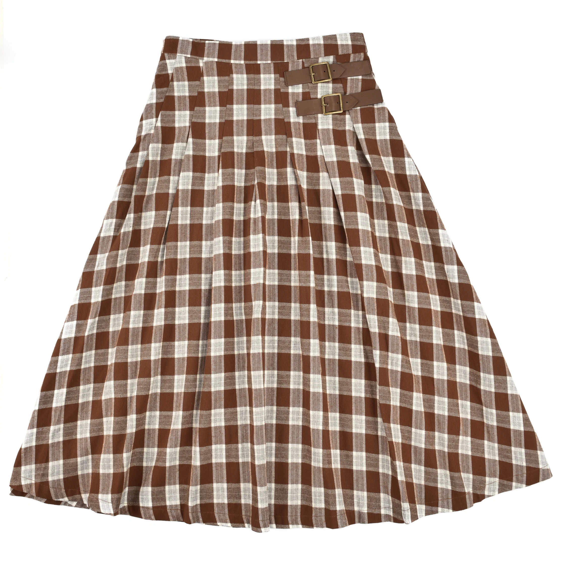 Mila Plaid Skirt - Image 3