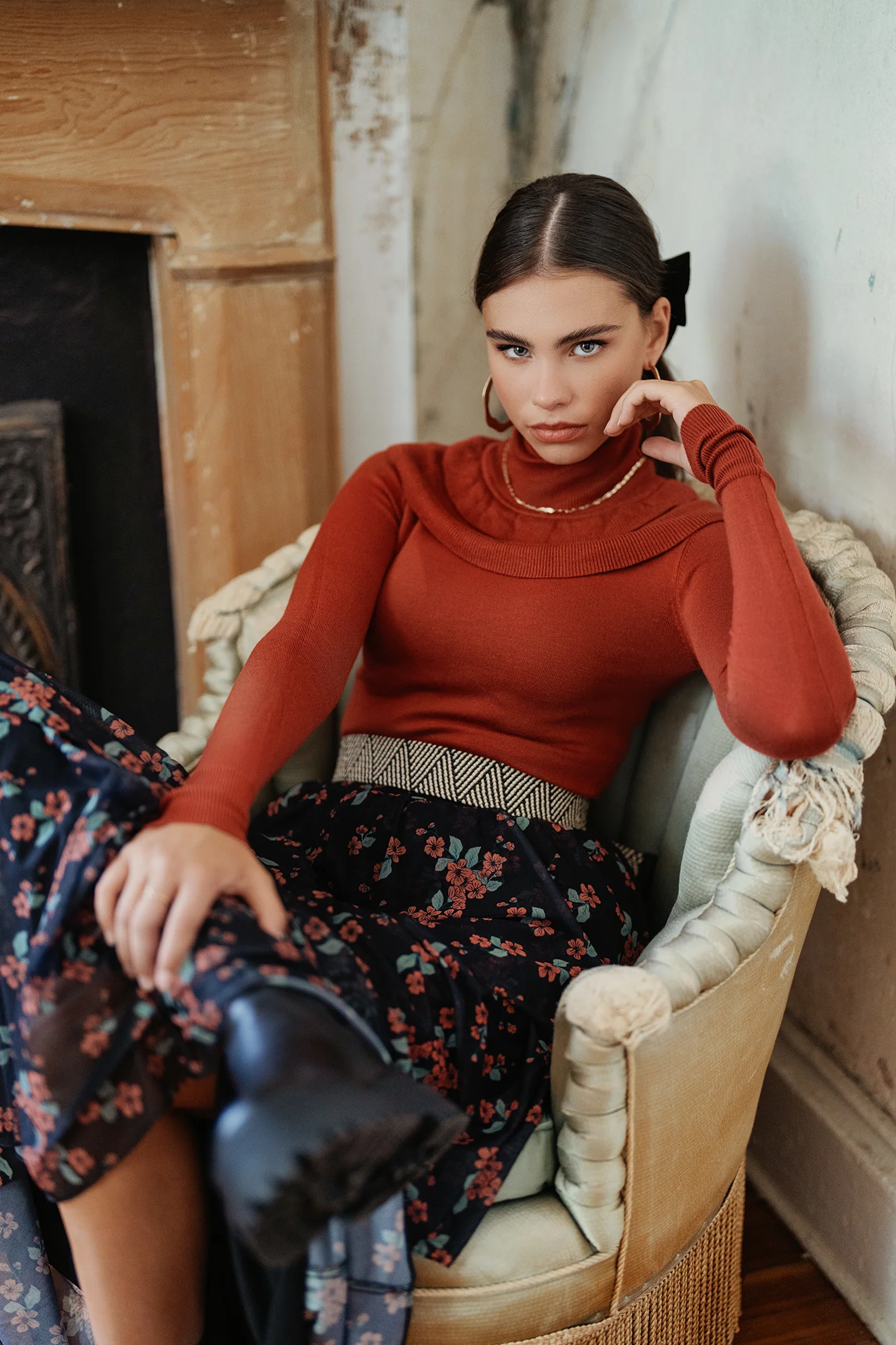 Ruffle Turtleneck - Image 4