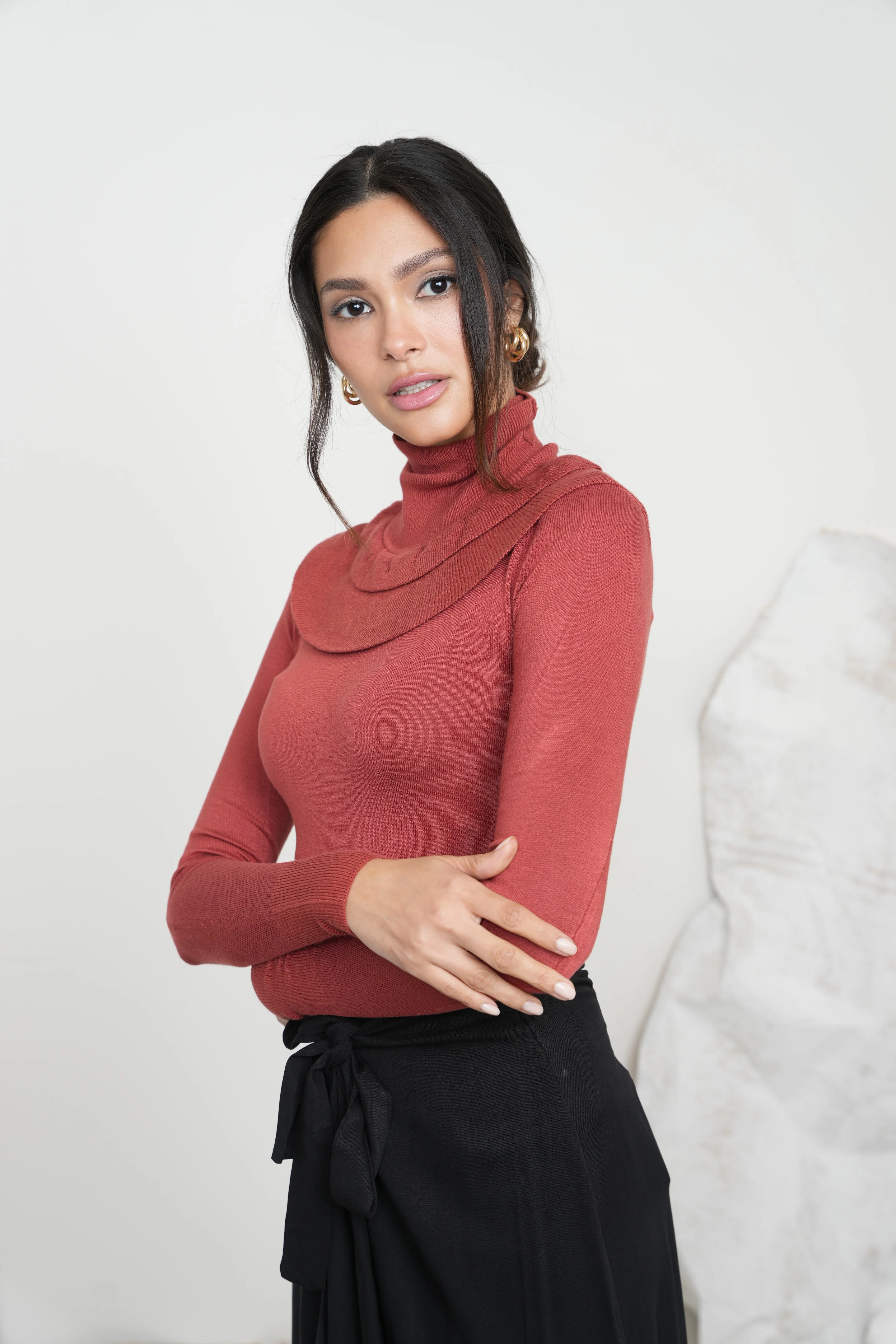 Ruffle Turtleneck - Image 7