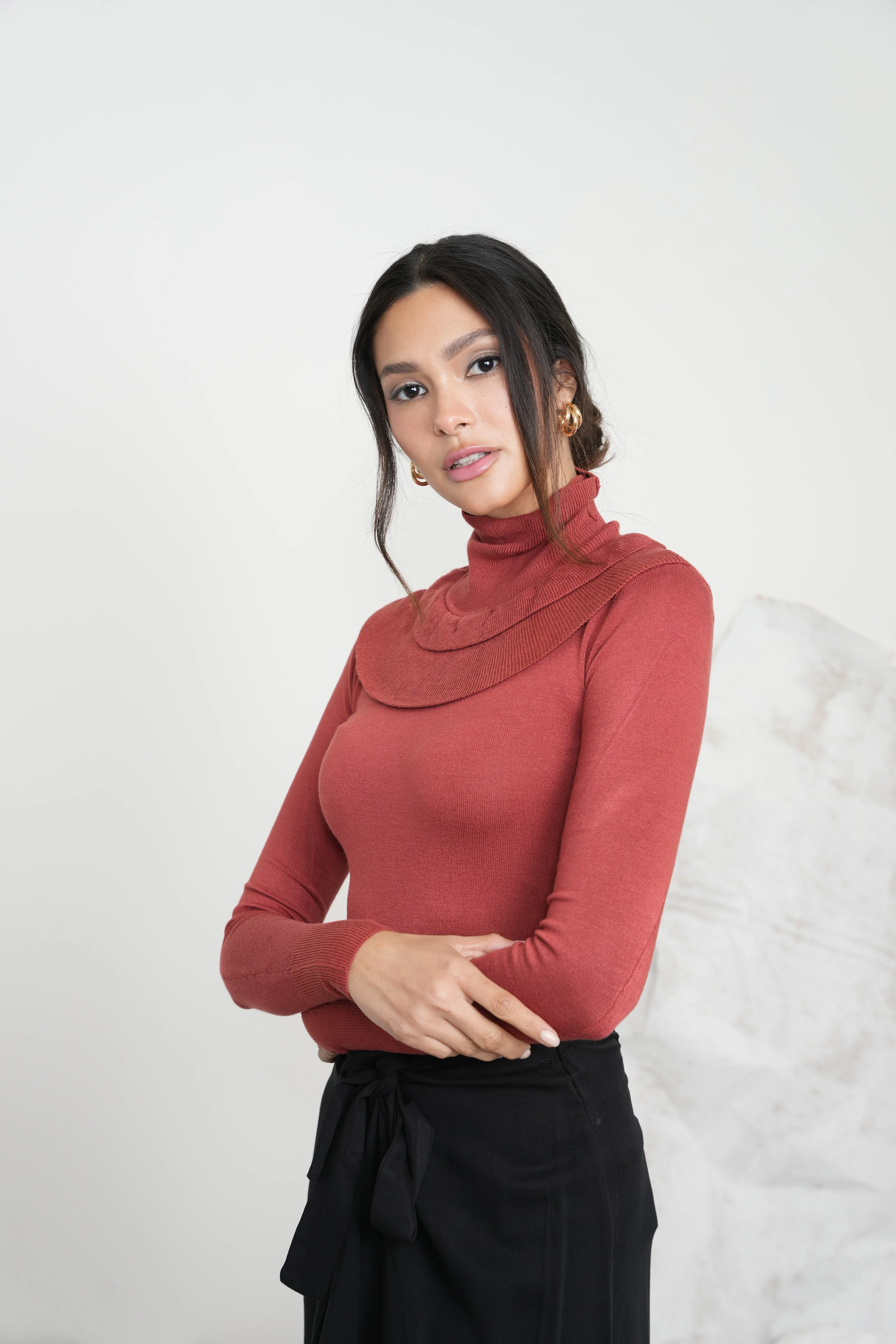 Ruffle Turtleneck - Image 9
