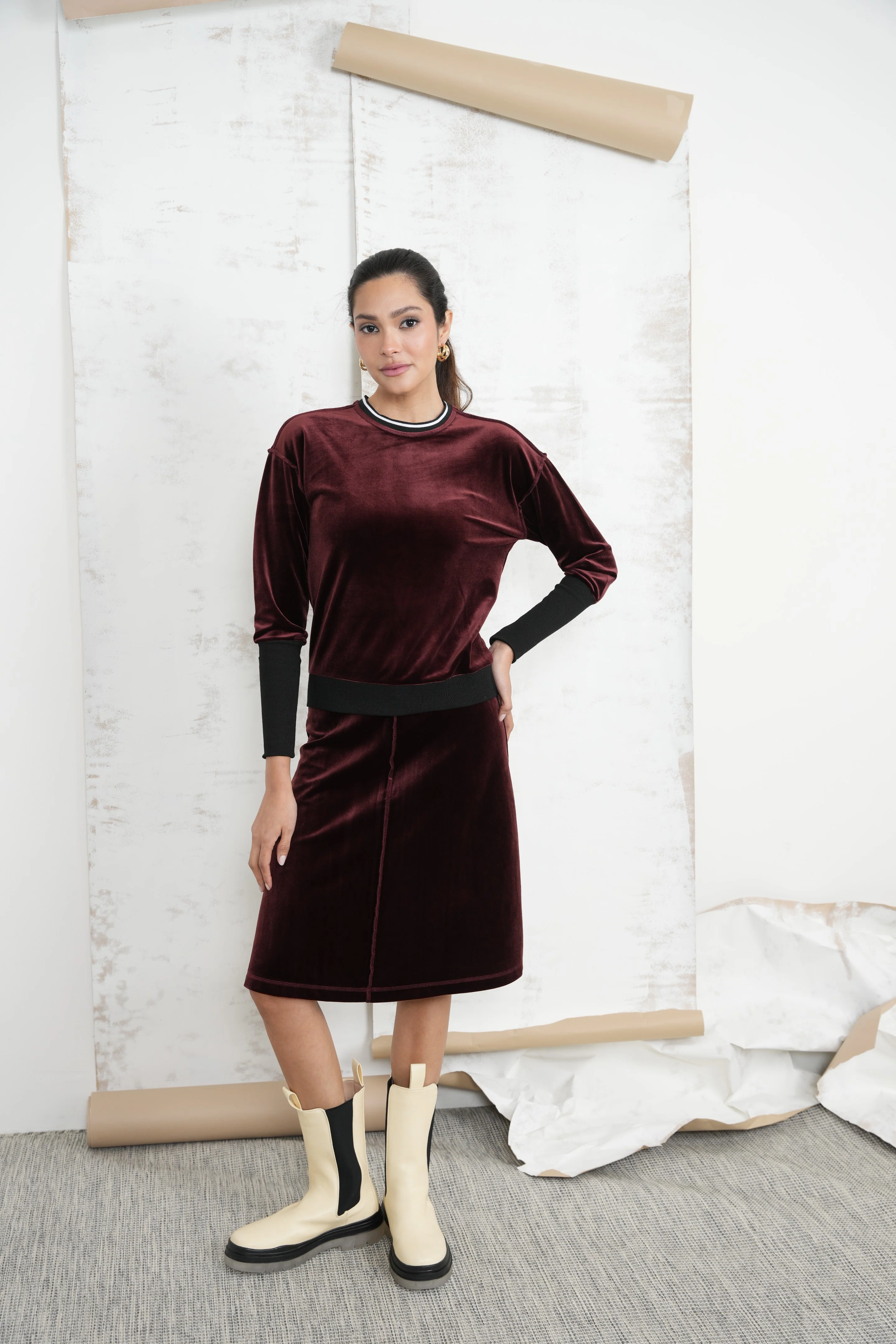 Velour Skirt - Image 6