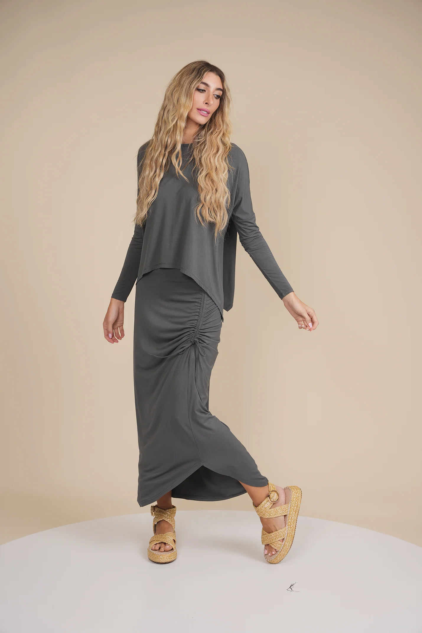 Soft Ruched Skirt - Image 14