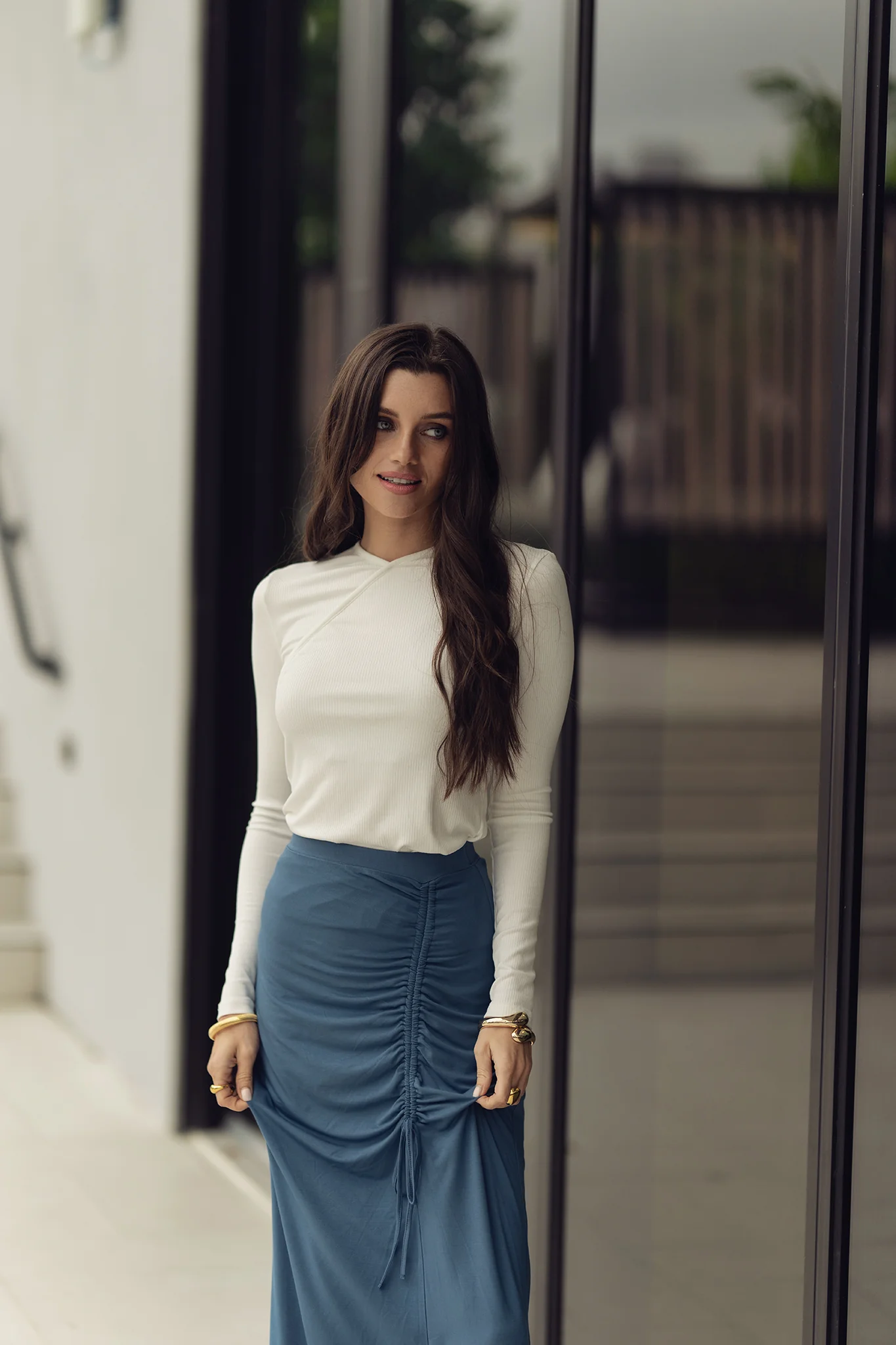 Soft Ruched Skirt - Image 5