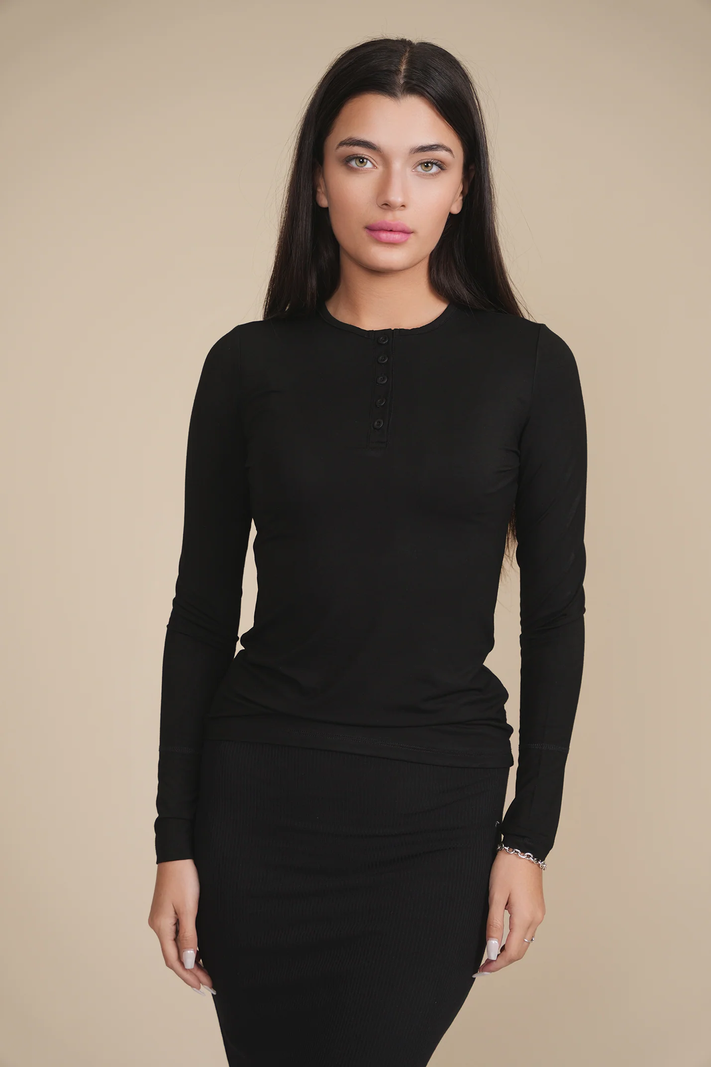Soft Basic Henley - Image 4