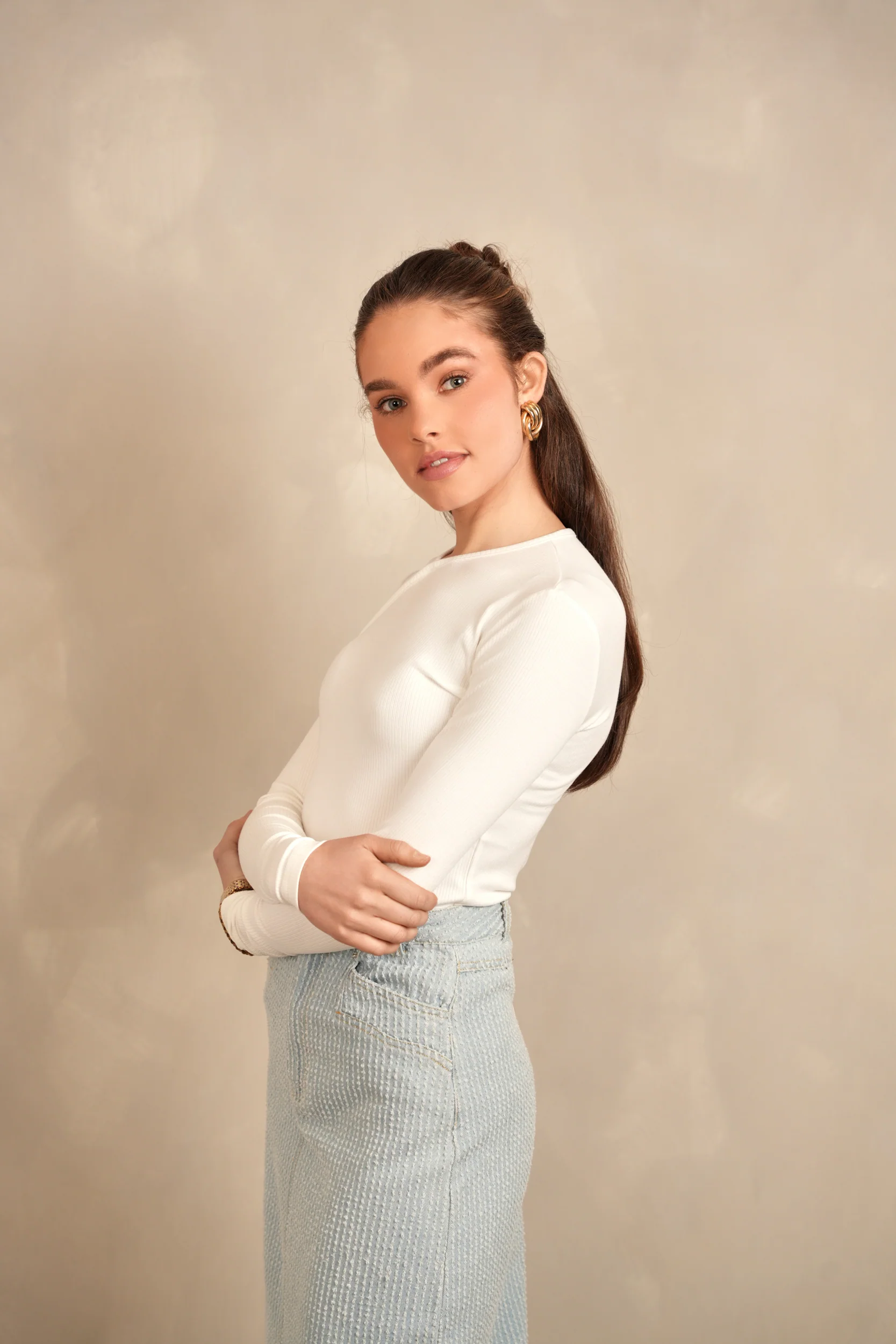 Soft Rib V tee - Image 33