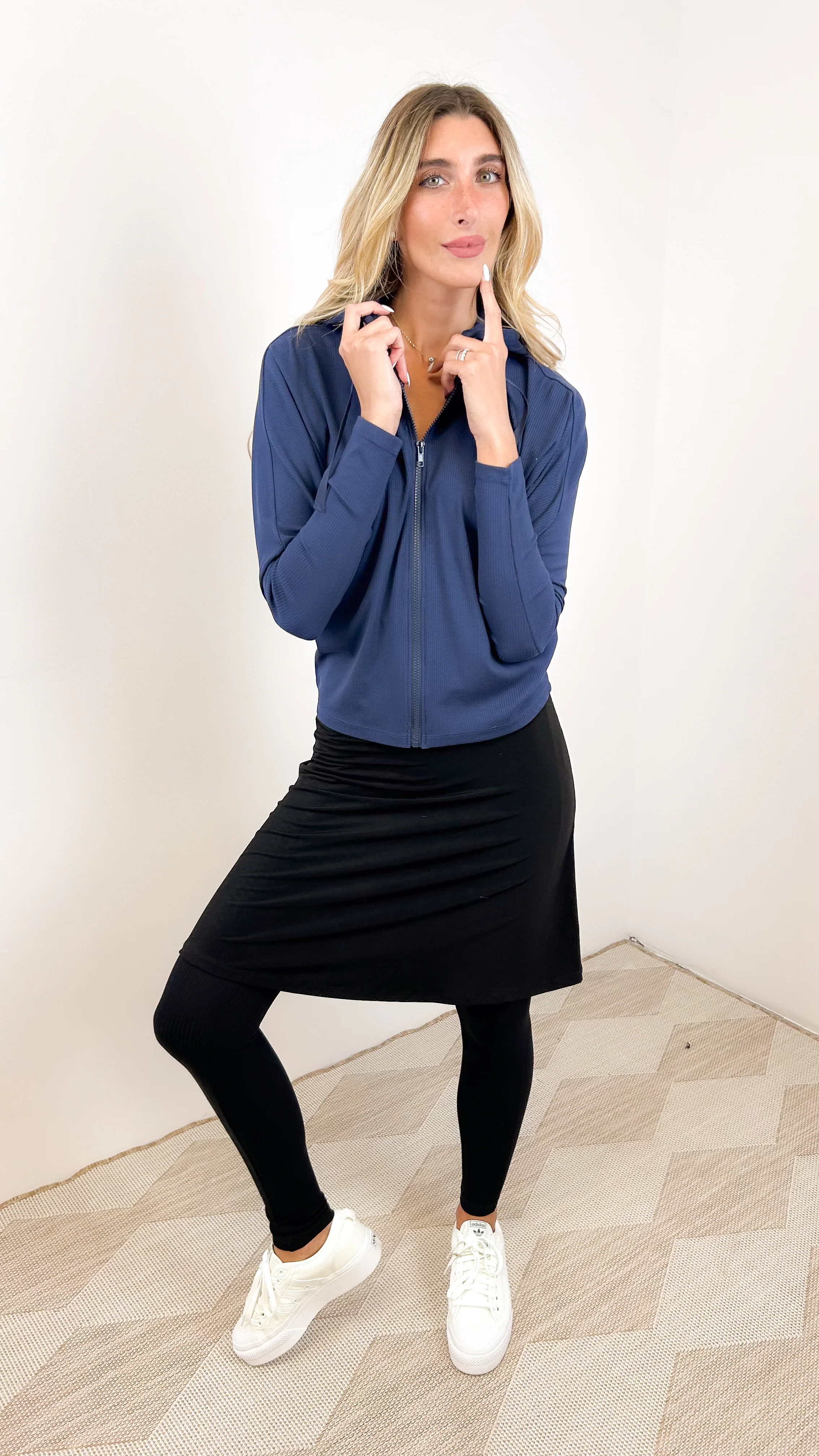 Super Light-Weight Slinkly Skirt - 23" - Image 8