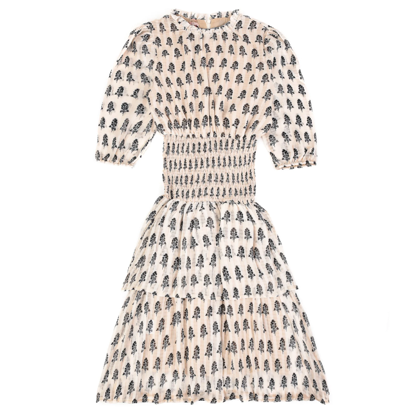 Waisted Layered Dress - Image 20
