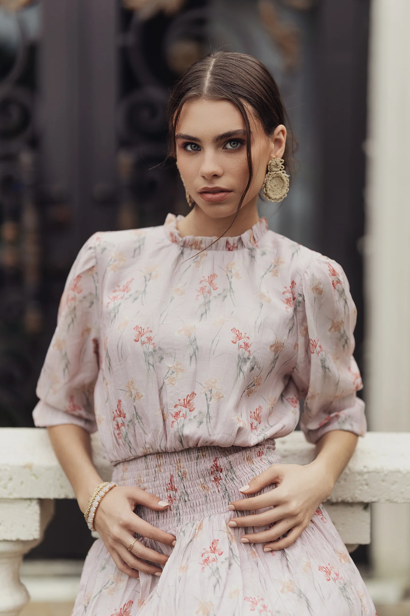 Waisted Layered Dress - Image 4