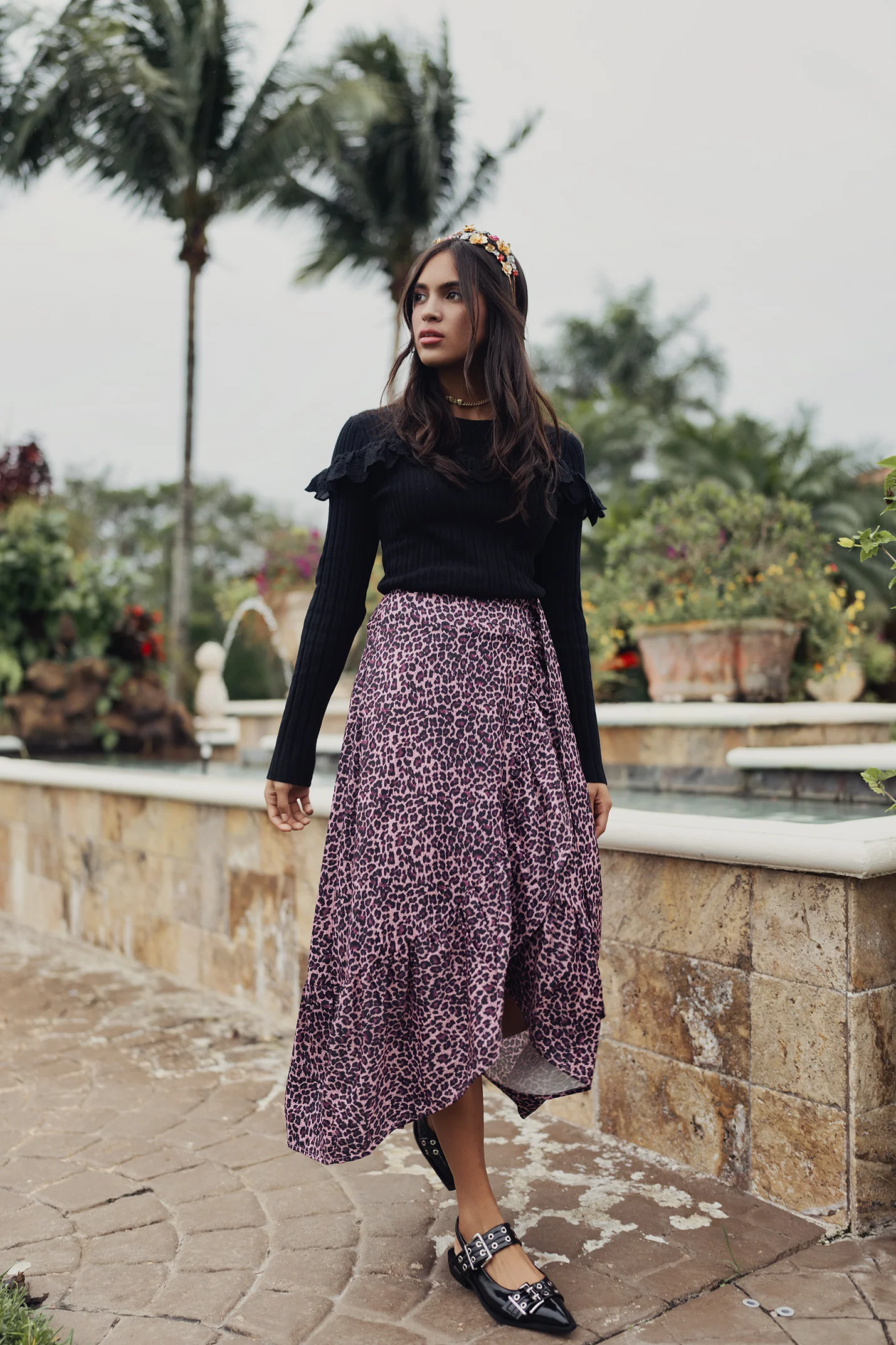 Crochet & Eyelet Knit Top - Image 12