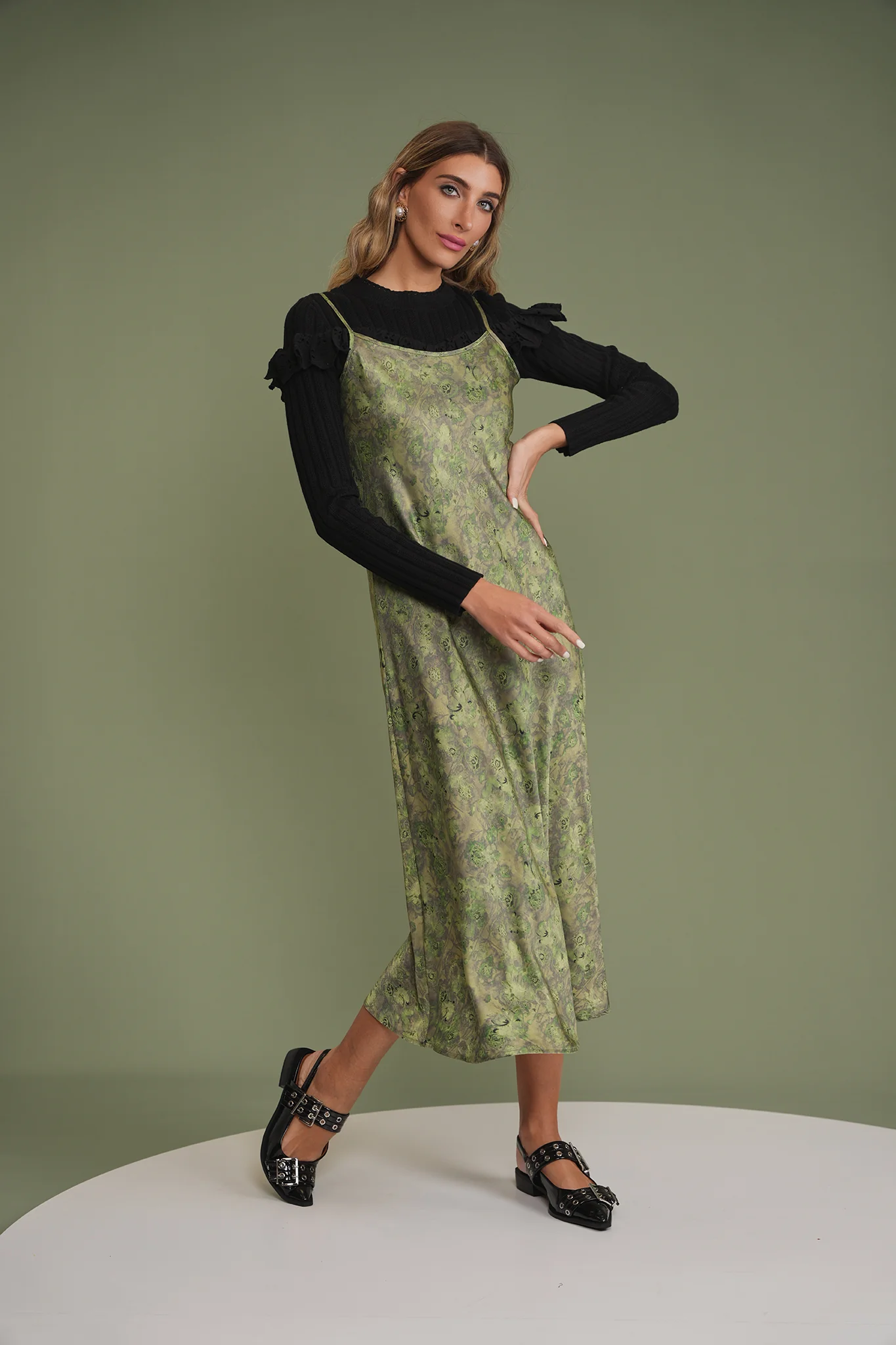 Crochet & Eyelet Knit Top - Image 13