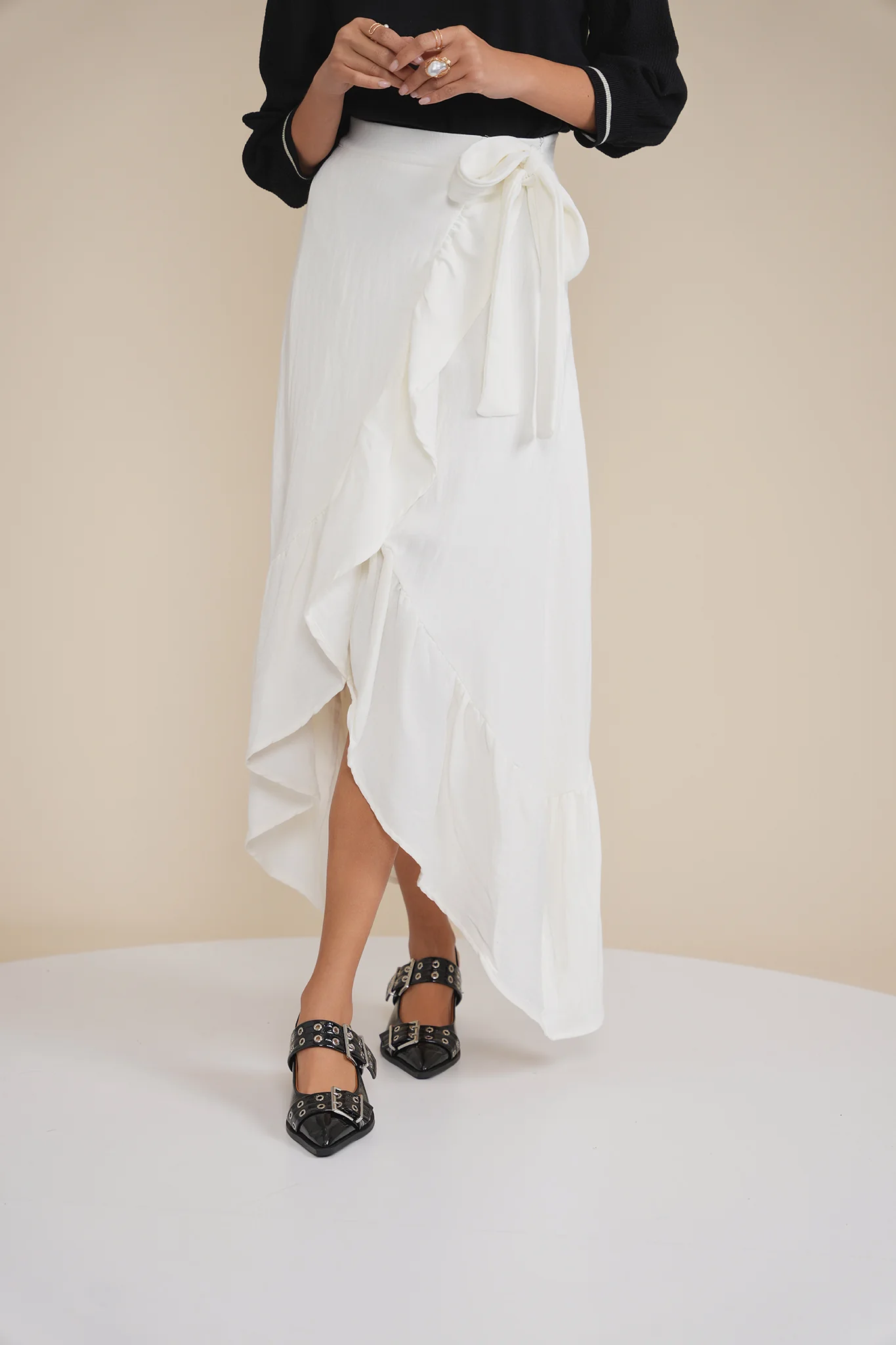 Mock Wrap Skirt - Image 18