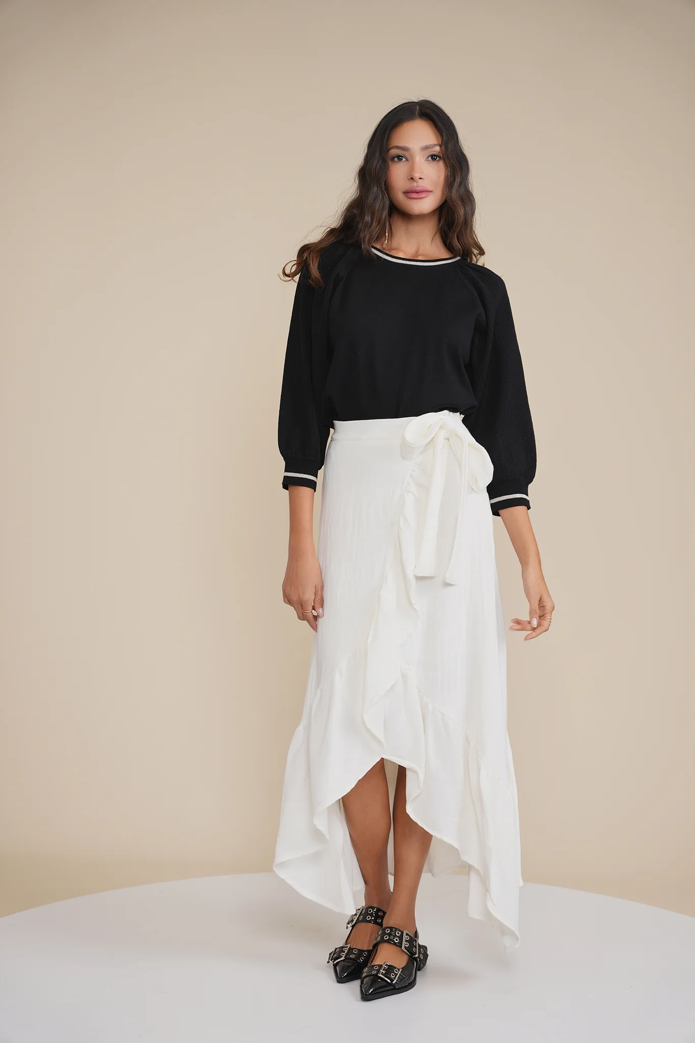 Mock Wrap Skirt - Image 19