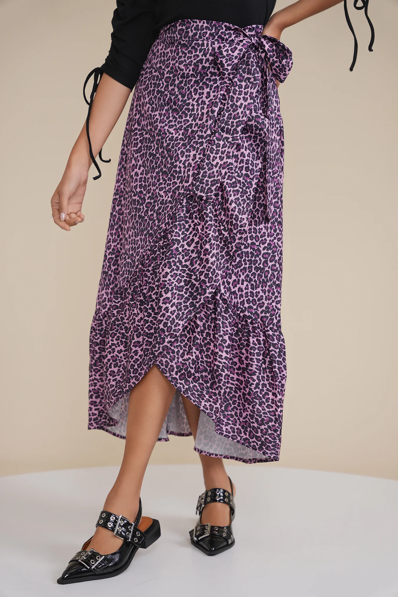 Mock Wrap Skirt - Image 20