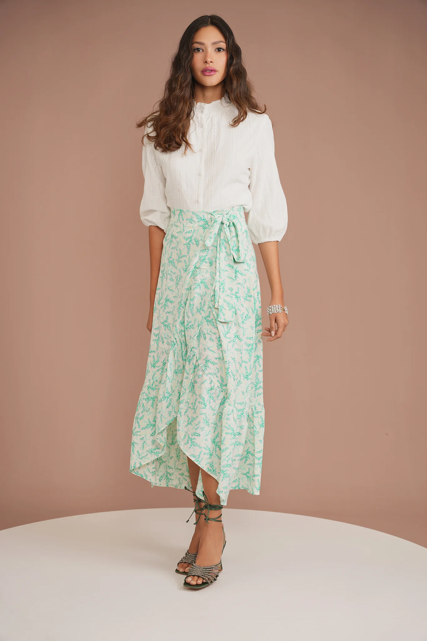 Mock Wrap Skirt - Image 23