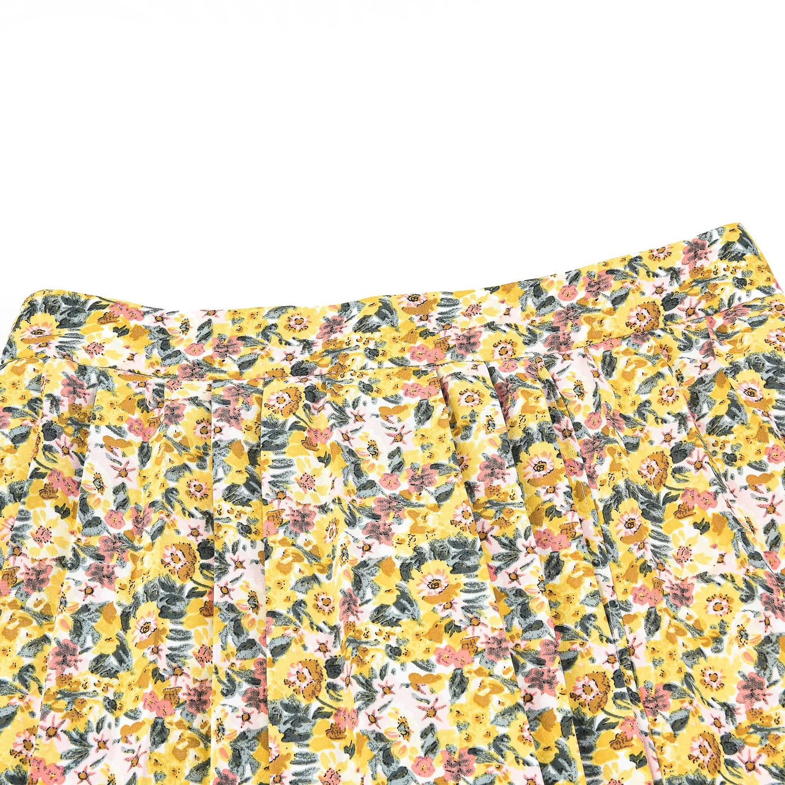 Print Pleated Skirt - Image 19