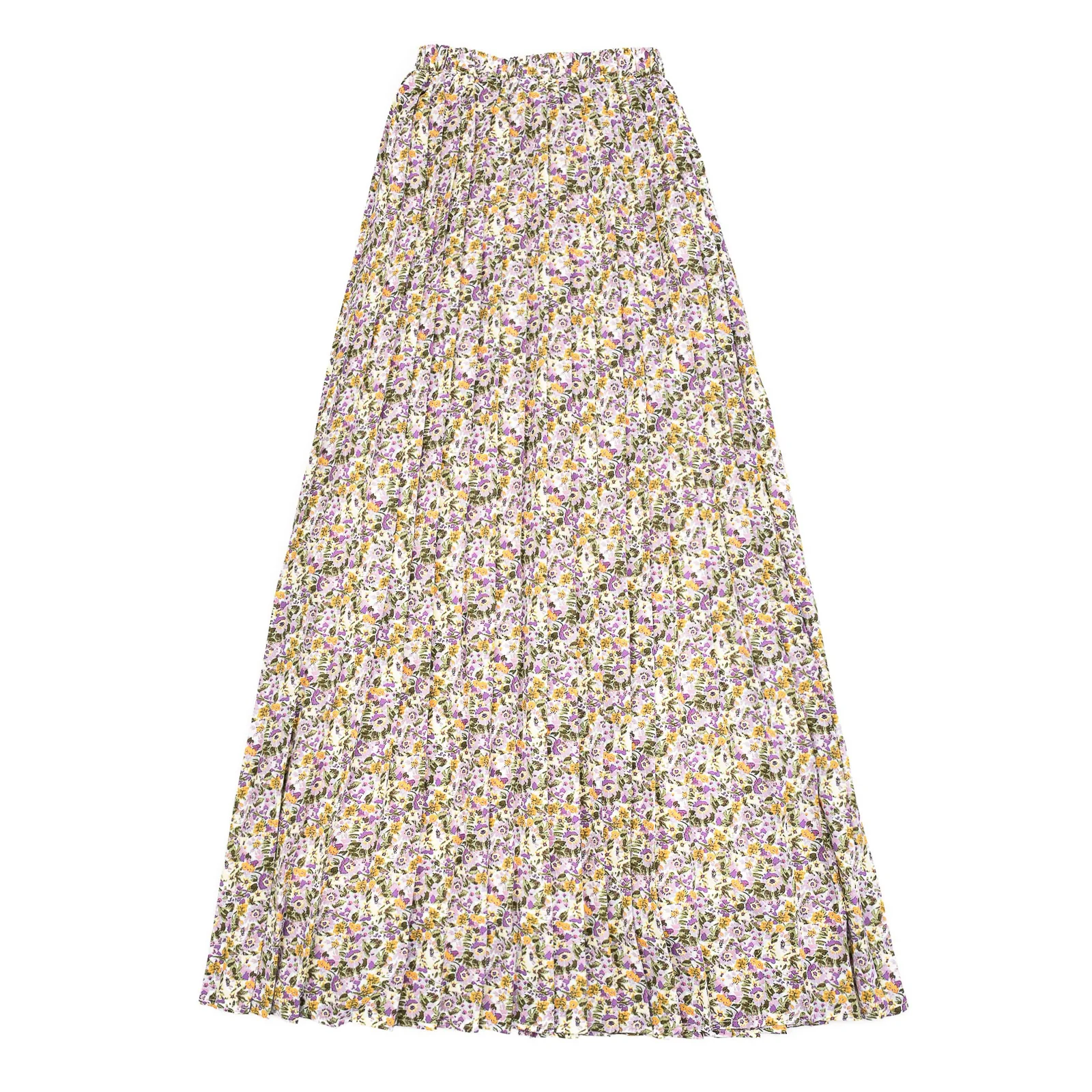Pleated Maxi Skirt - Image 18