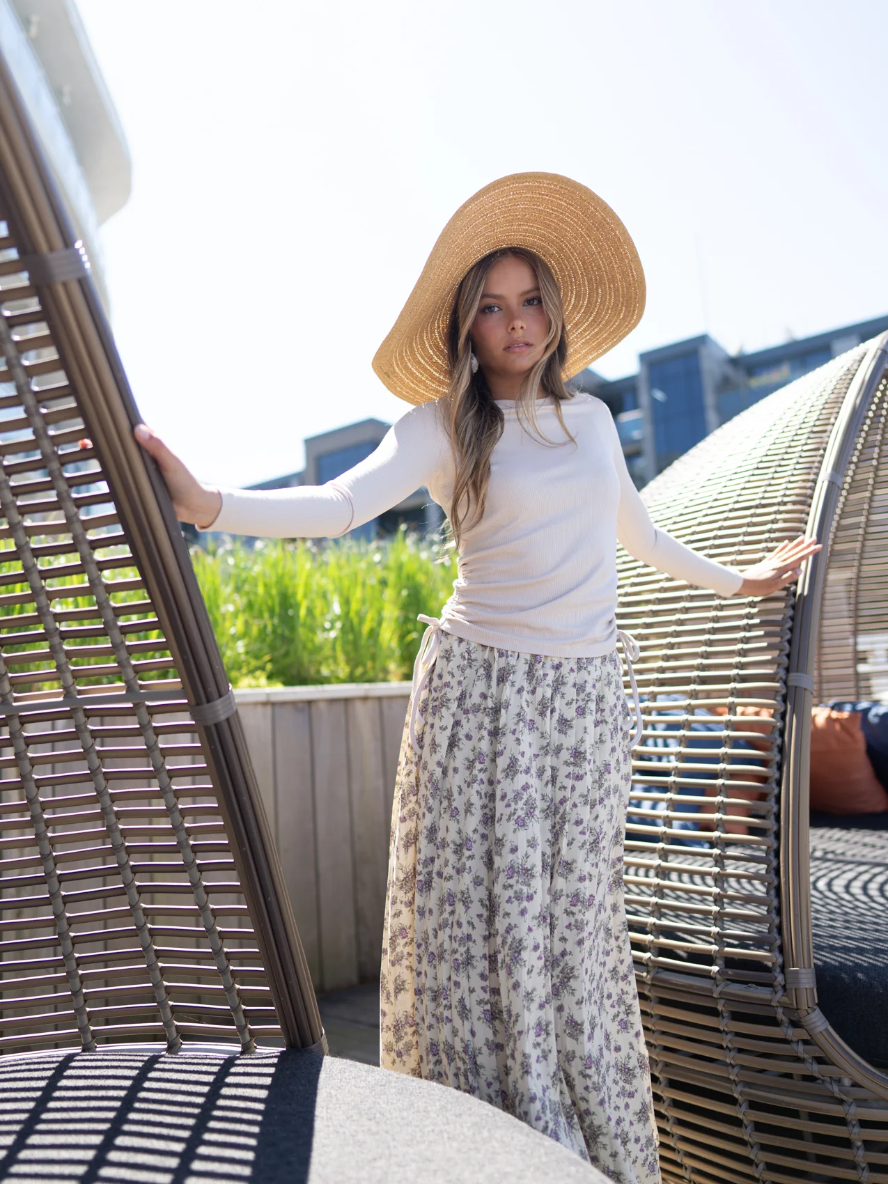Pleated Maxi Skirt - Image 4