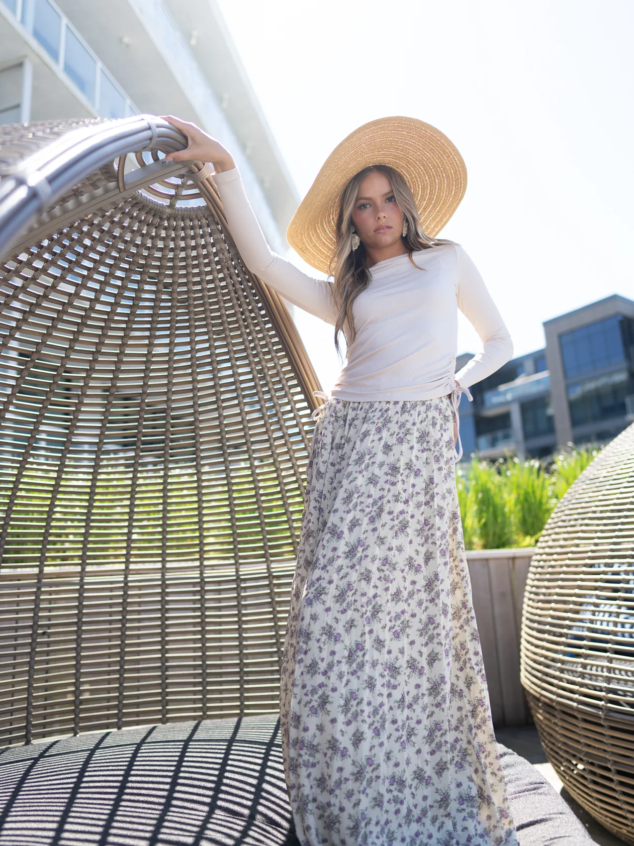 Pleated Maxi Skirt - Image 5