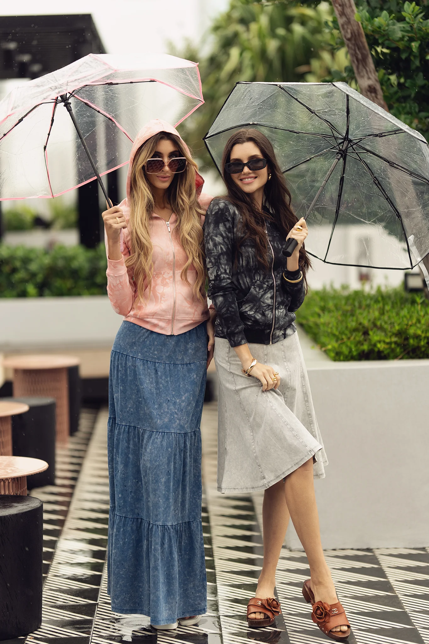 Wash Maxi Tiered Skirt - Image 5