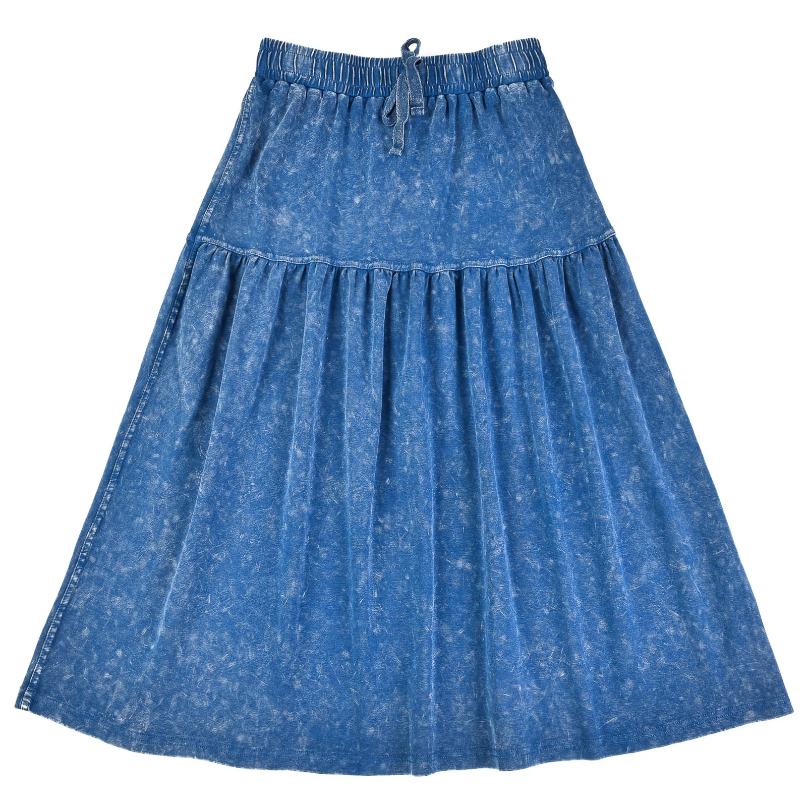 Wash Tiered Skirt - Image 10