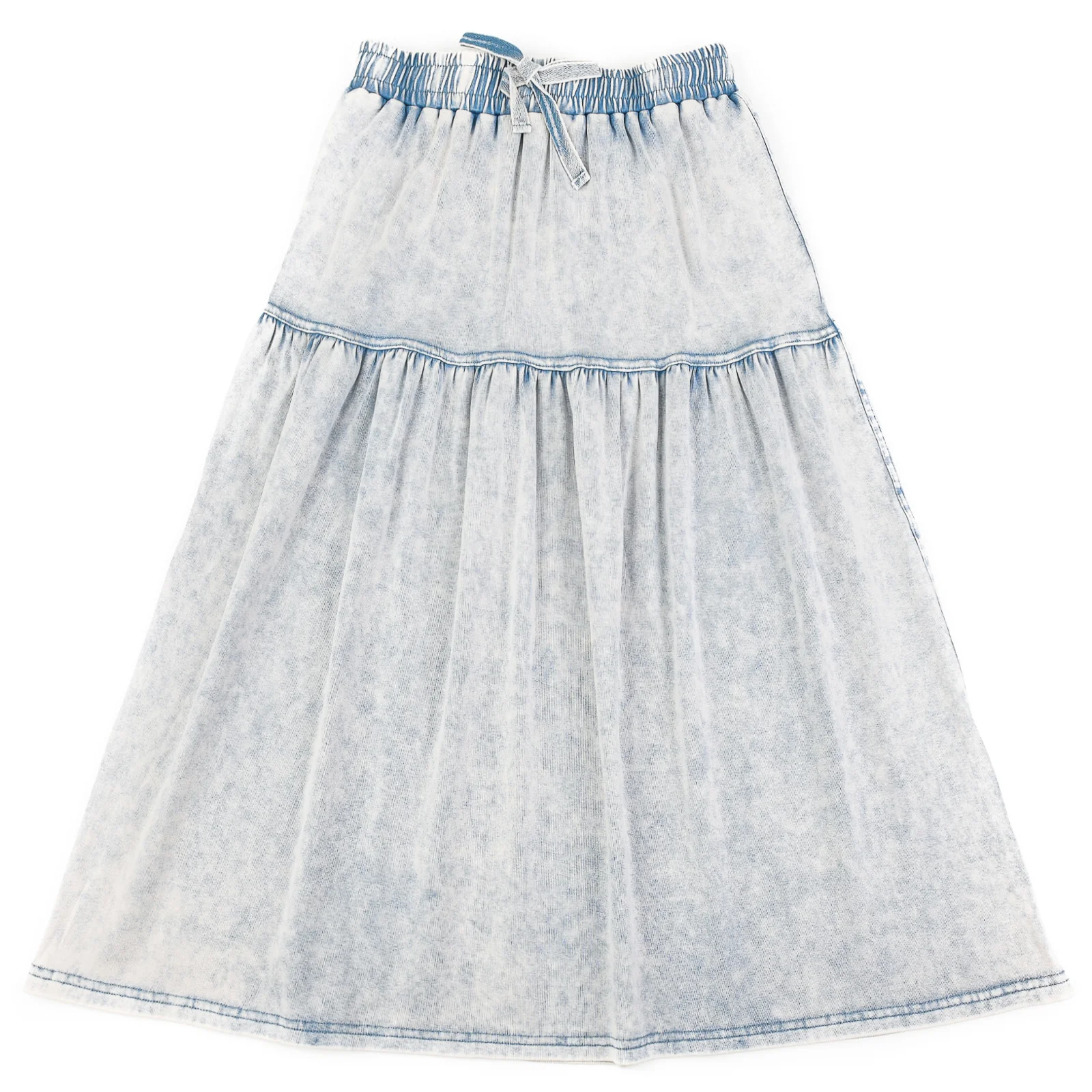 Wash Tiered Skirt - Image 16