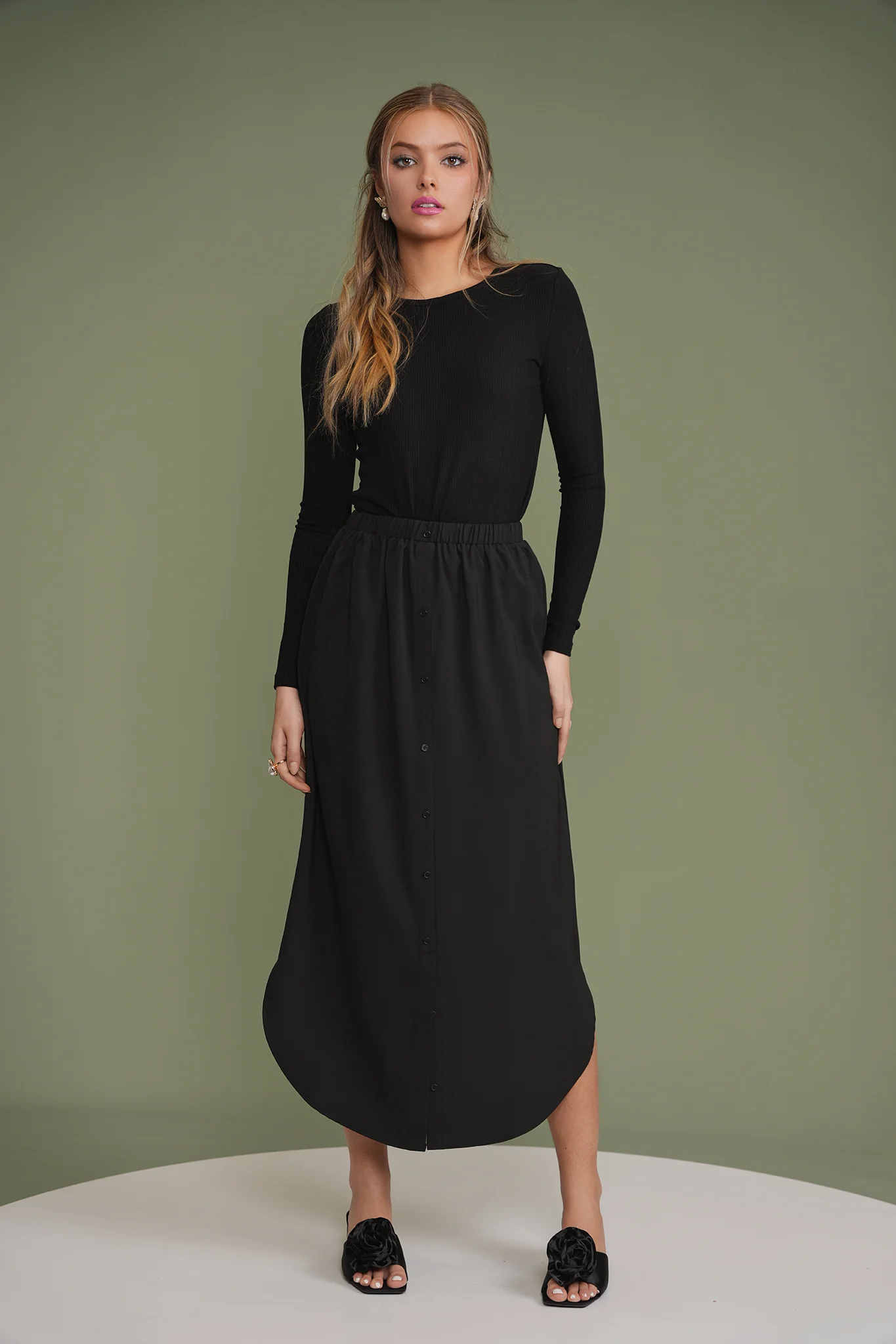 Button Skirt - Image 10