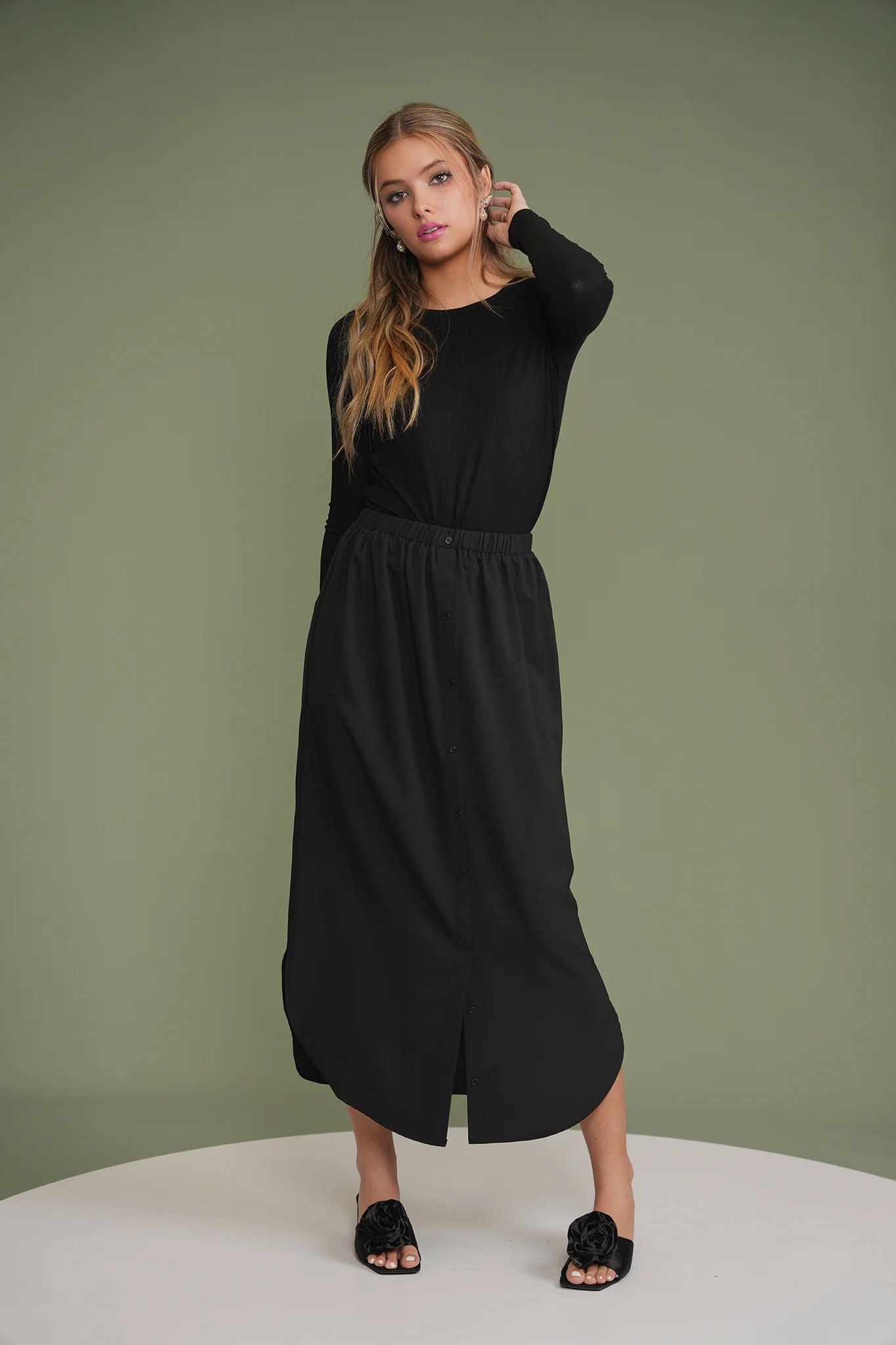Button Skirt - Image 12