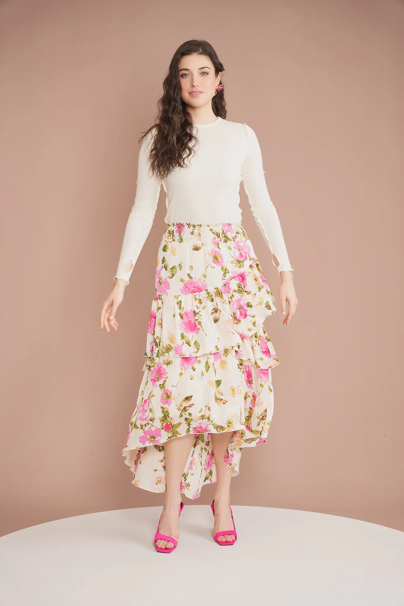 Smock Ruffle Skirt - Image 6