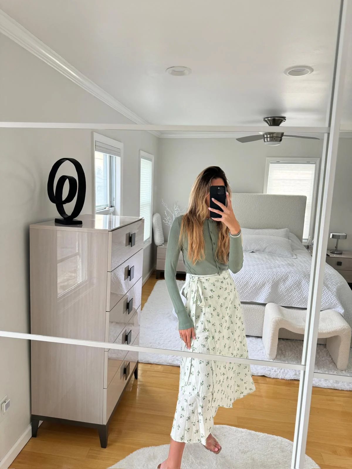Mock Wrap Skirt - Image 13