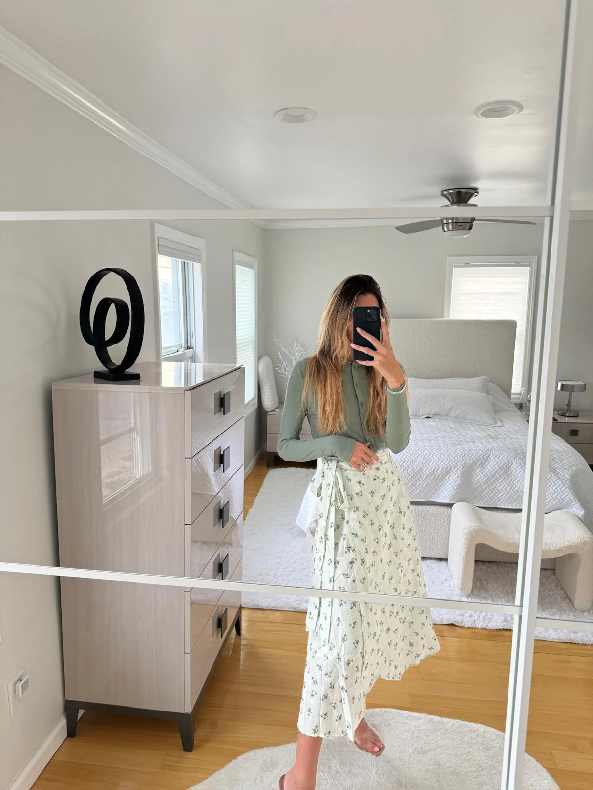 Mock Wrap Skirt - Image 4