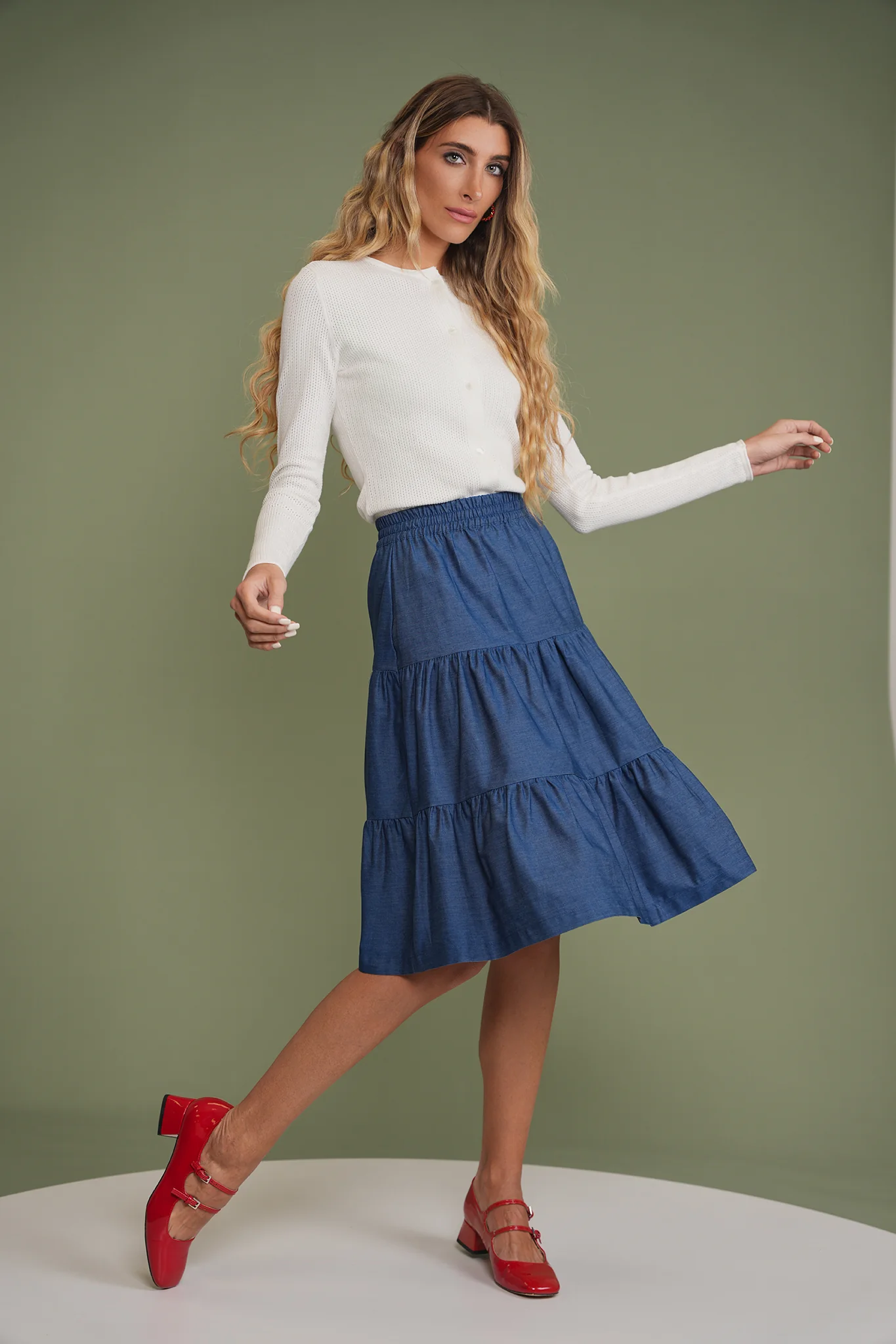 Tiered Skirt - Image 13