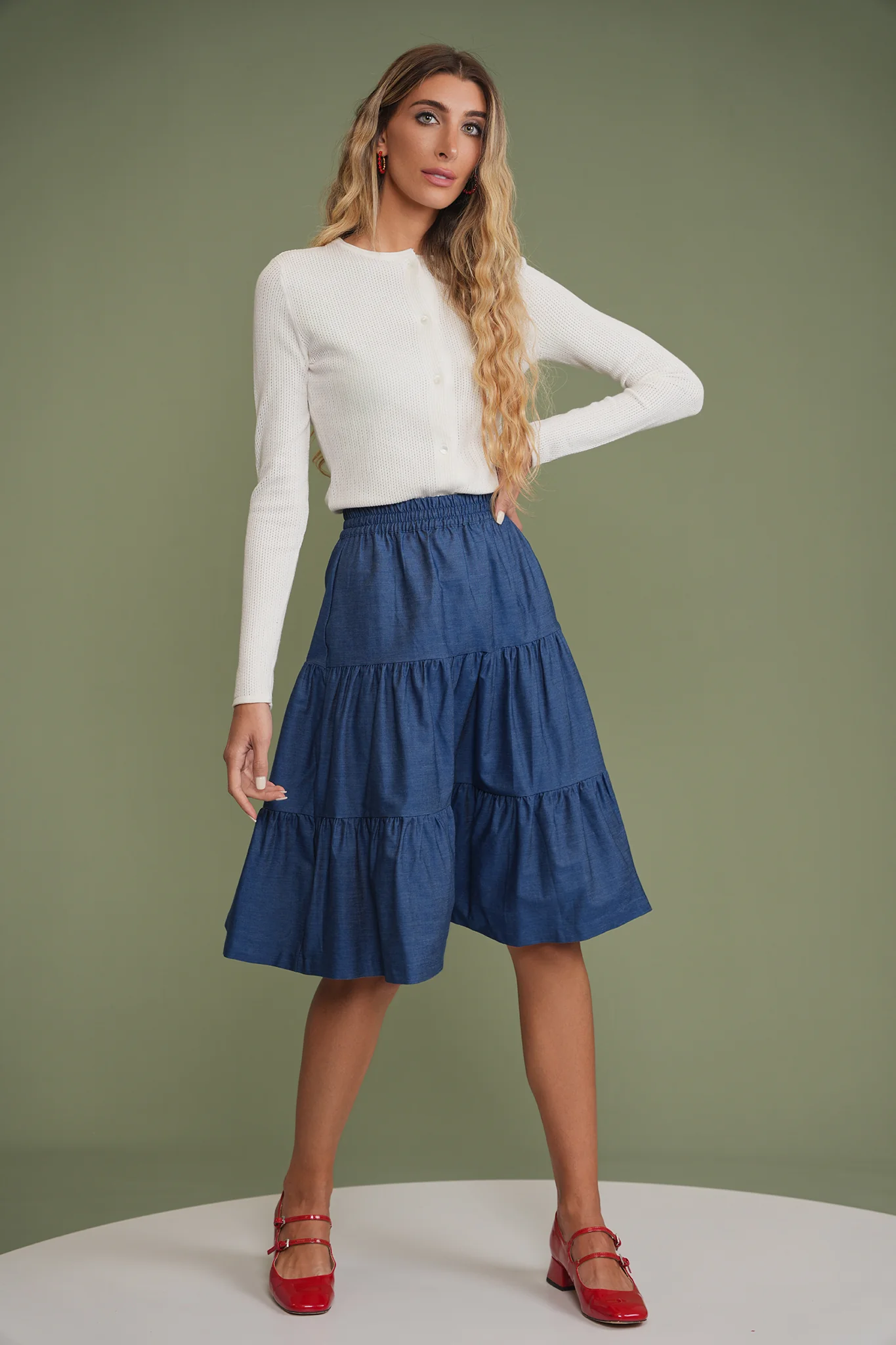 Tiered Skirt - Image 14