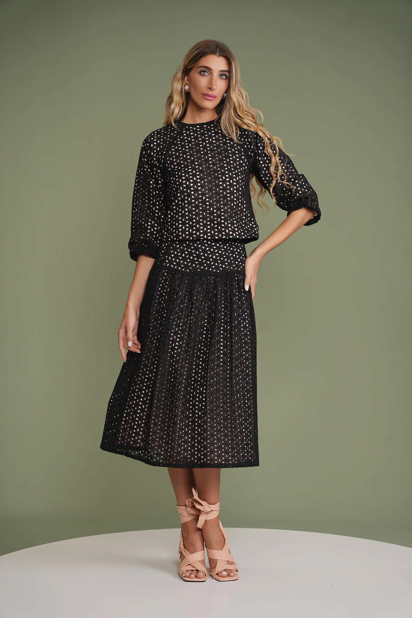 Eyelet Skirt - Image 4