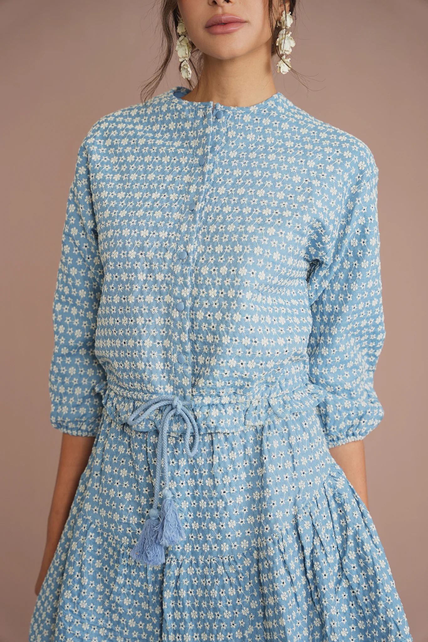 Eyelet Tiered Skirt - Image 12