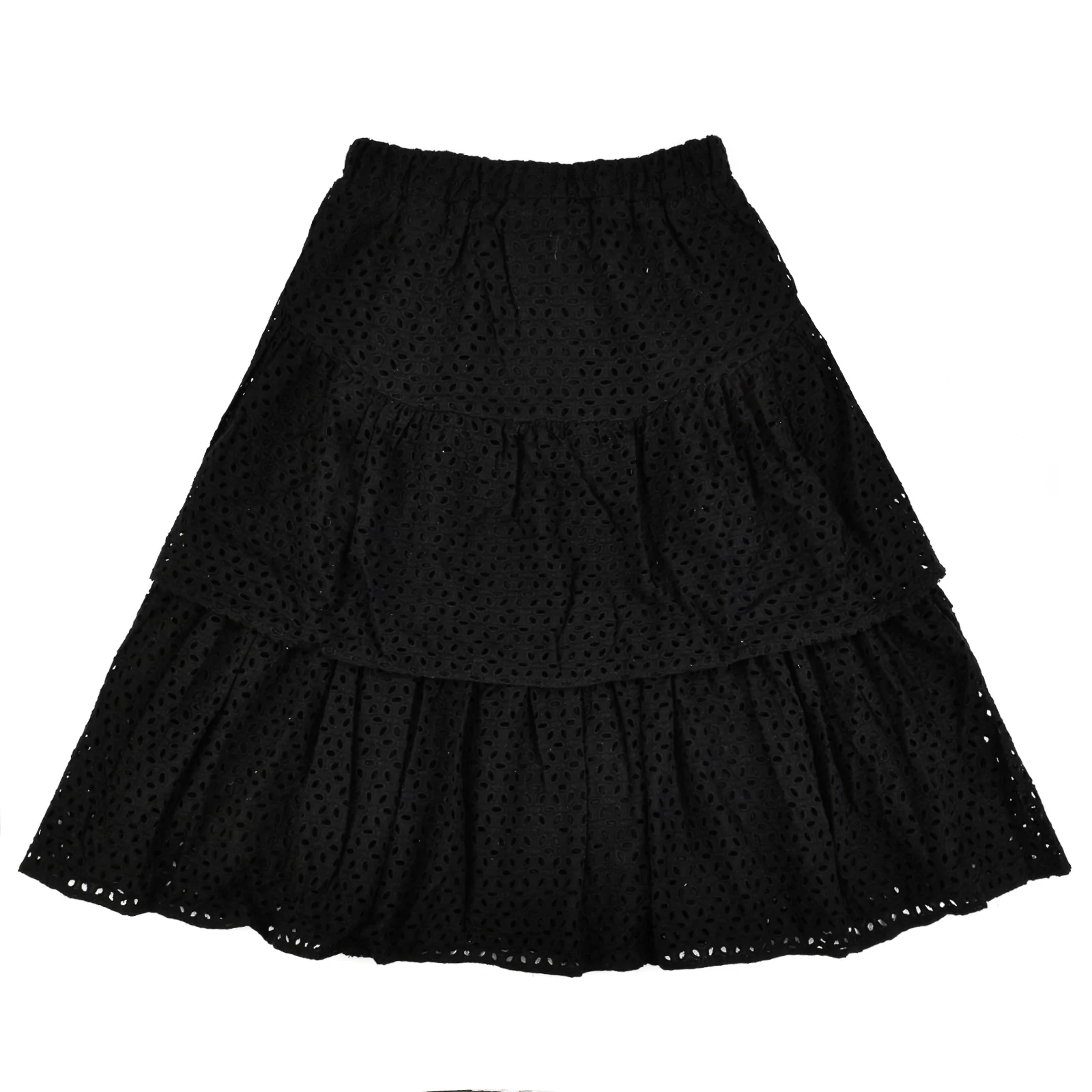 Eyelet Tiered Skirt - Image 24
