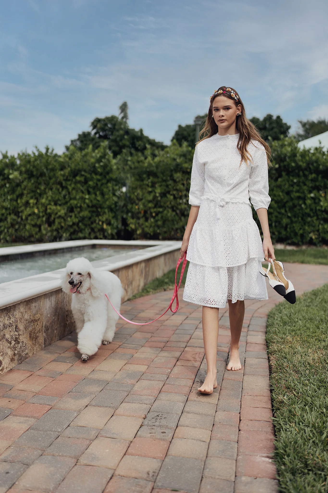 Eyelet Tiered Skirt - Image 6