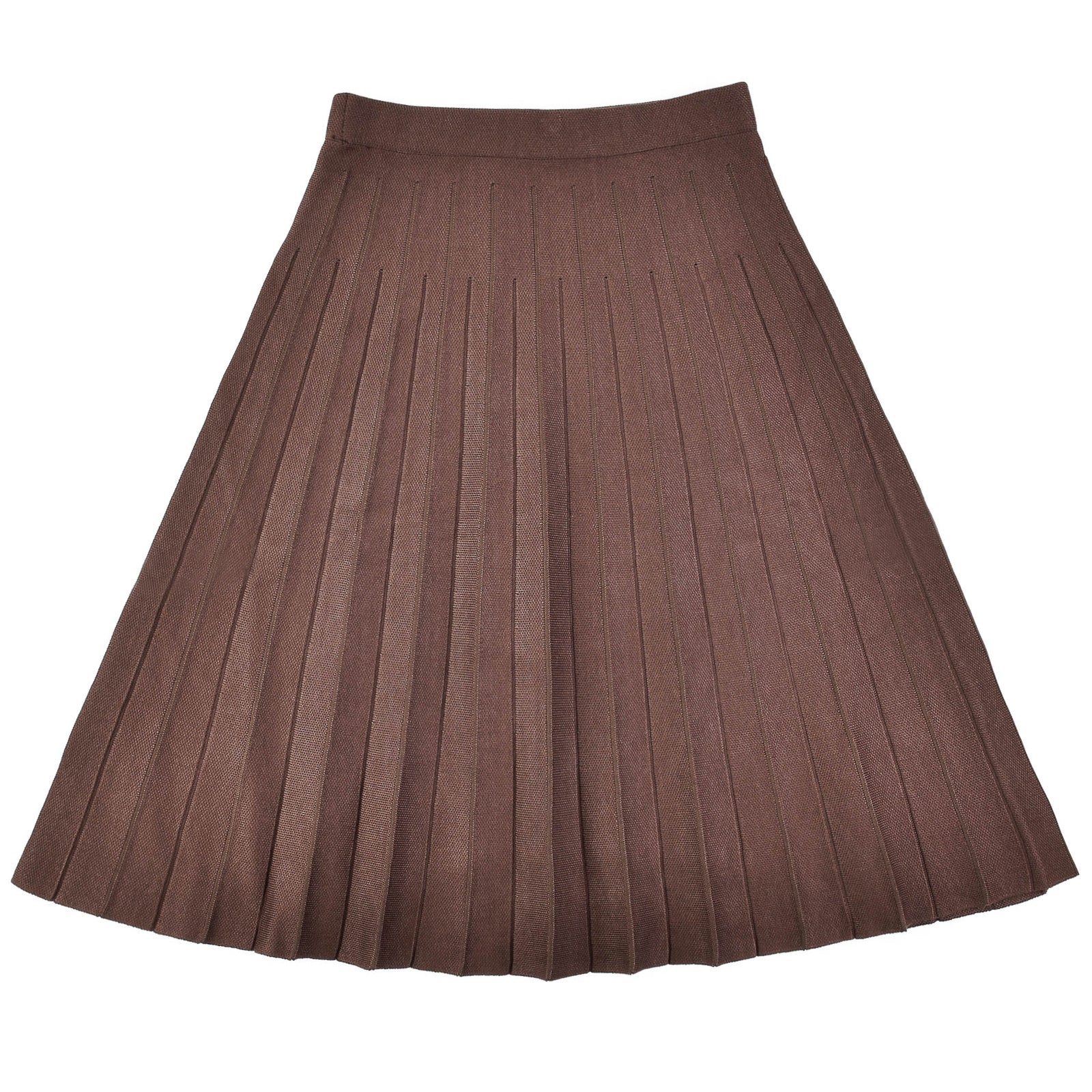 Knit Pleated Skirt 23" - Image 11
