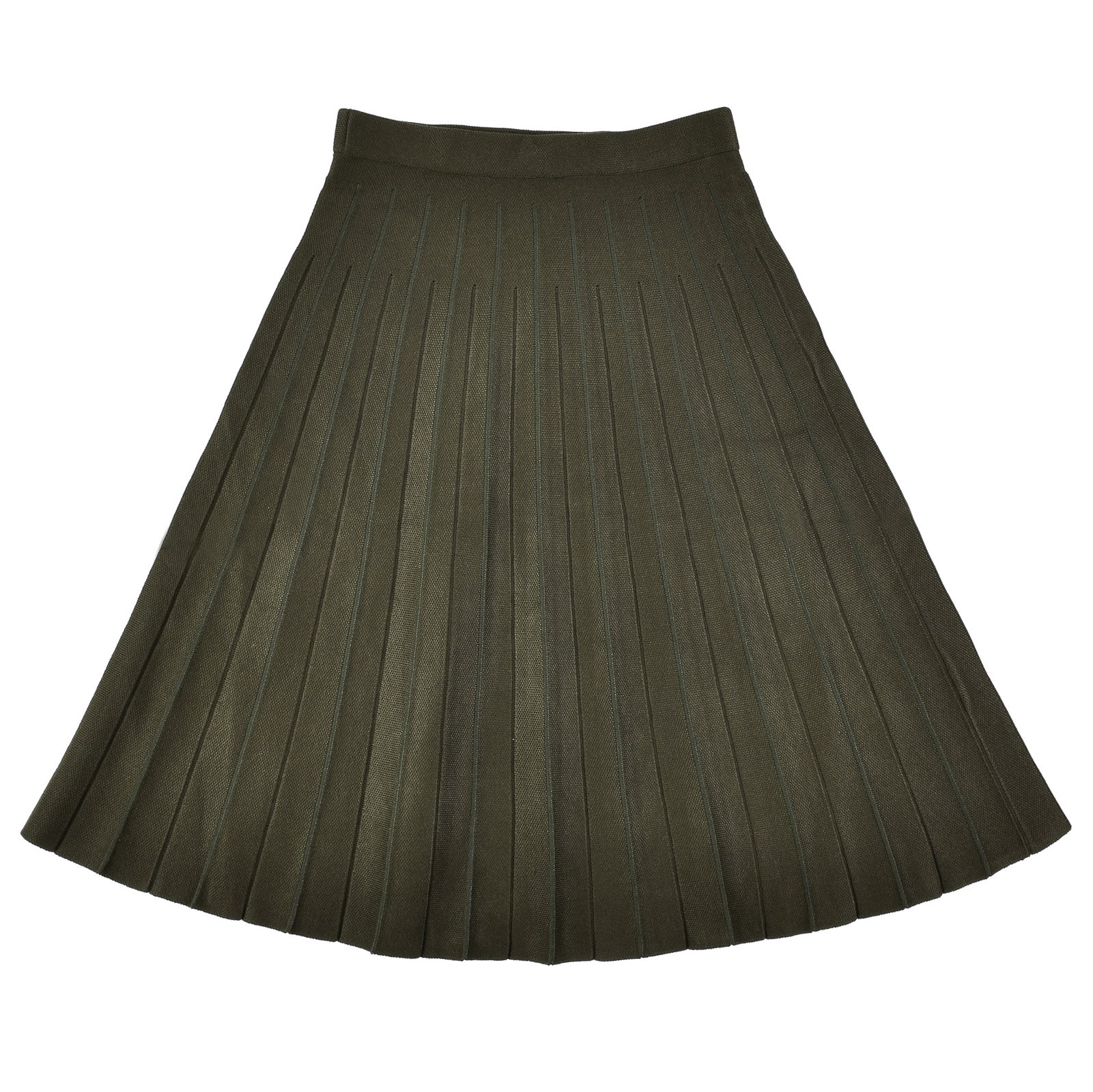 Knit Pleated Skirt 23" - Image 13