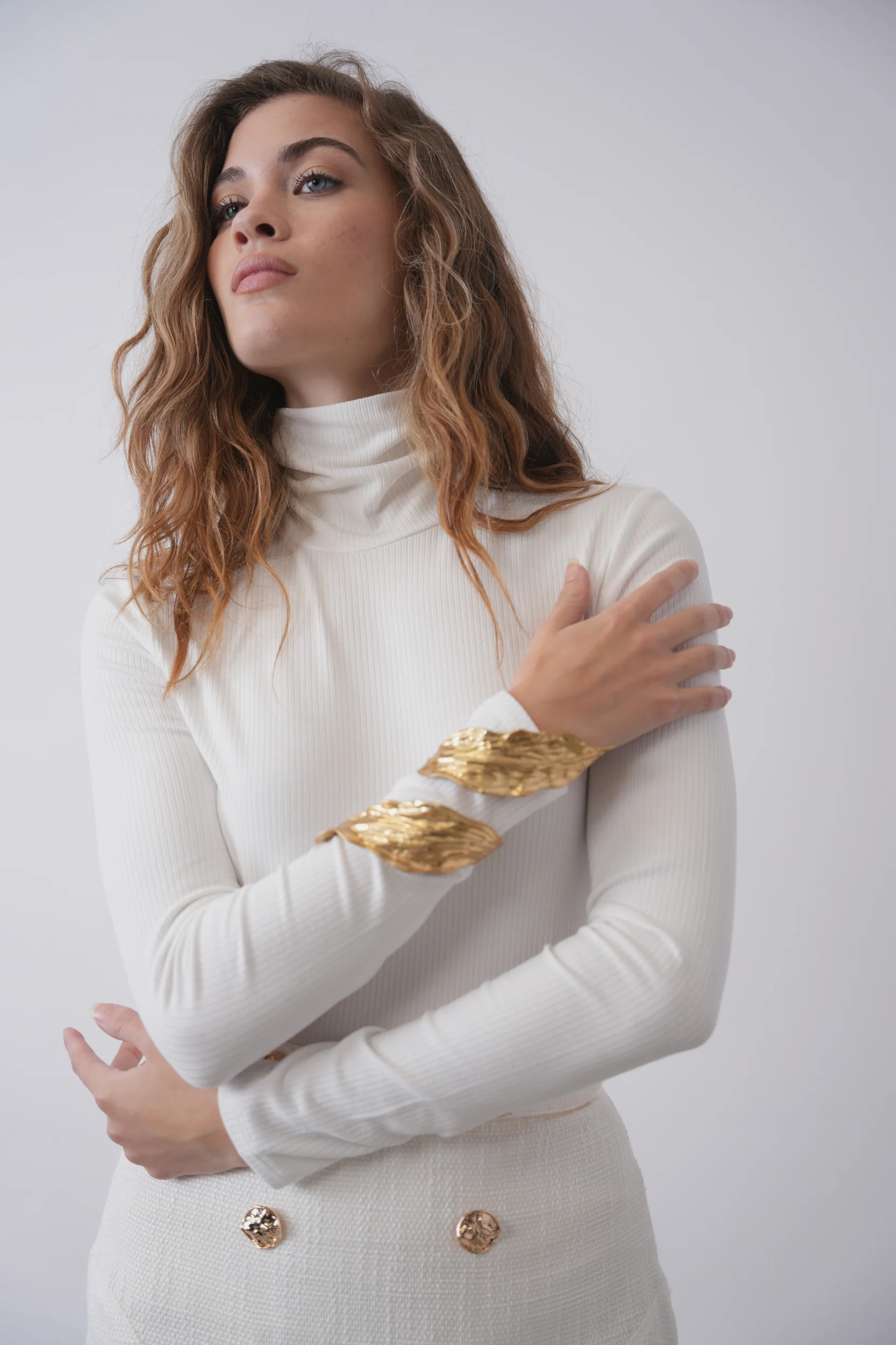 Soft Rib Turtleneck Tee - Image 10